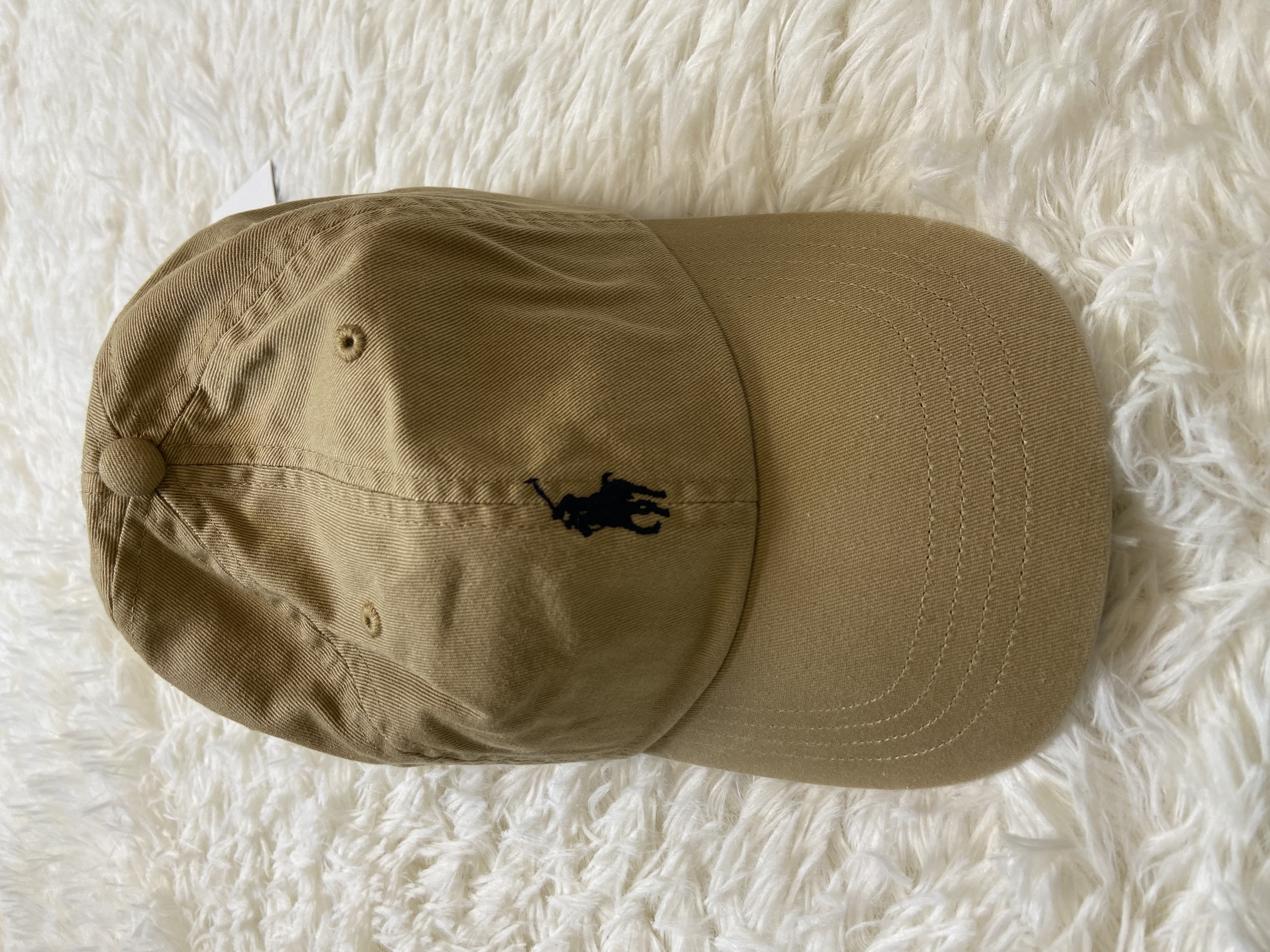Casquette Ralph Lauren beige 