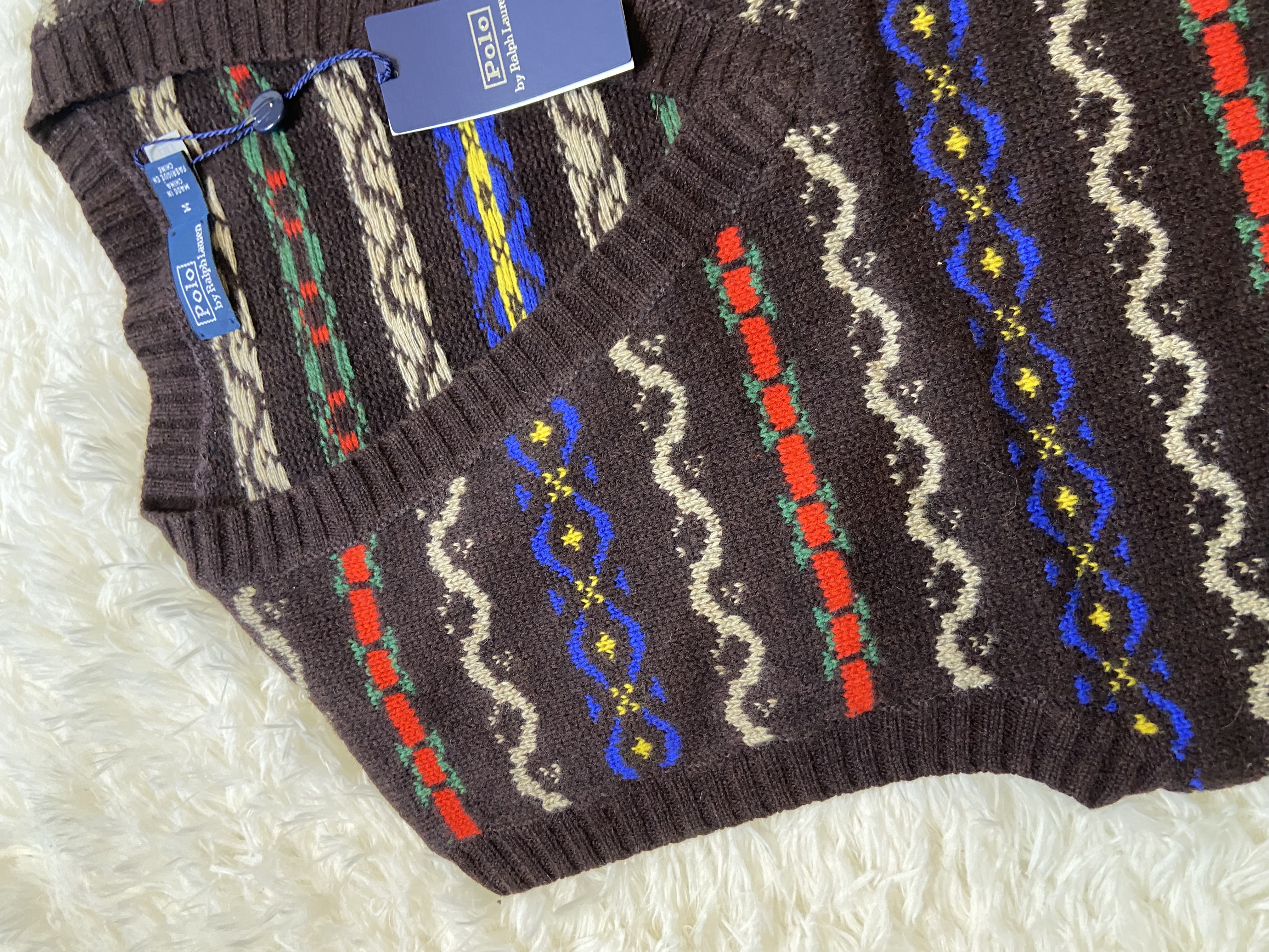 Pull débardeur Fair Isle Ralph Lauren 