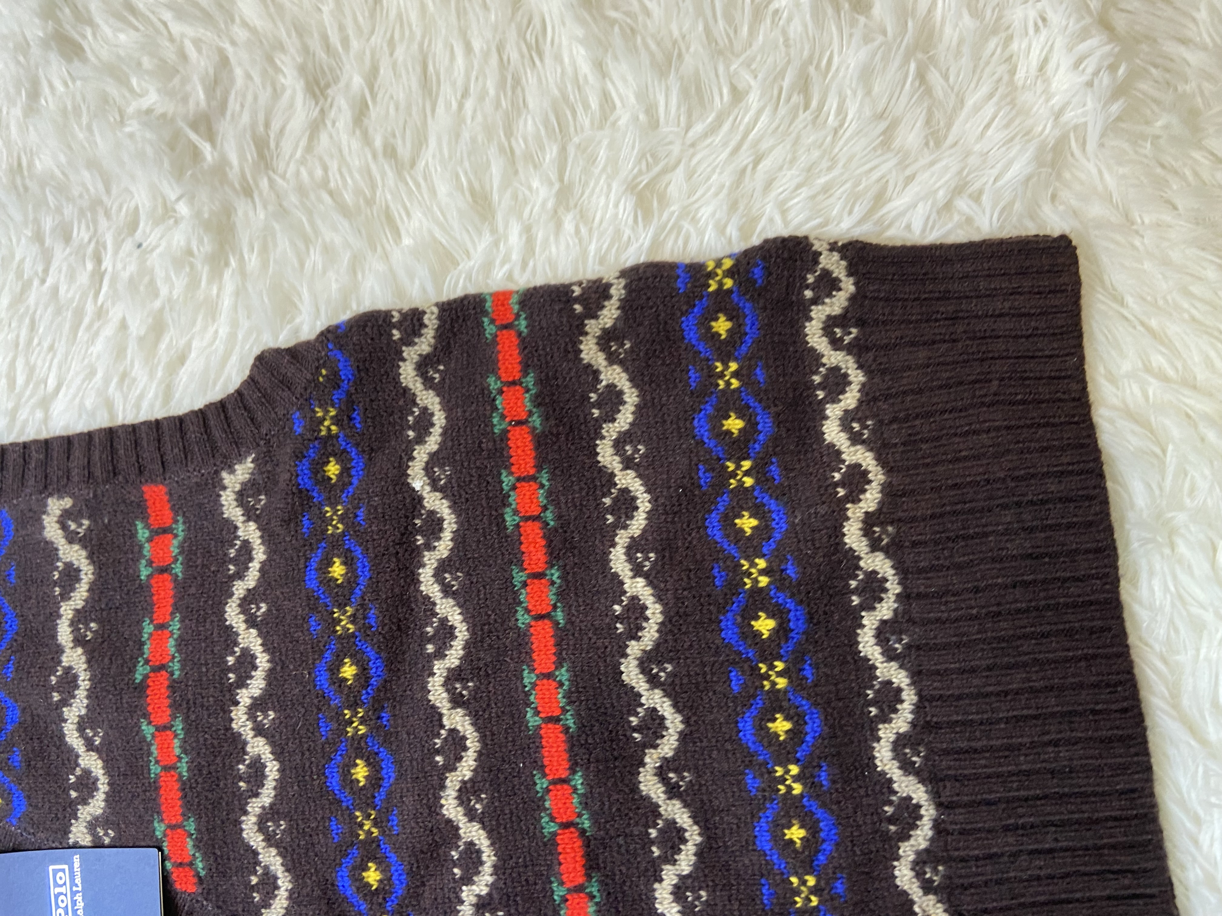 Pull débardeur Fair Isle Ralph Lauren 