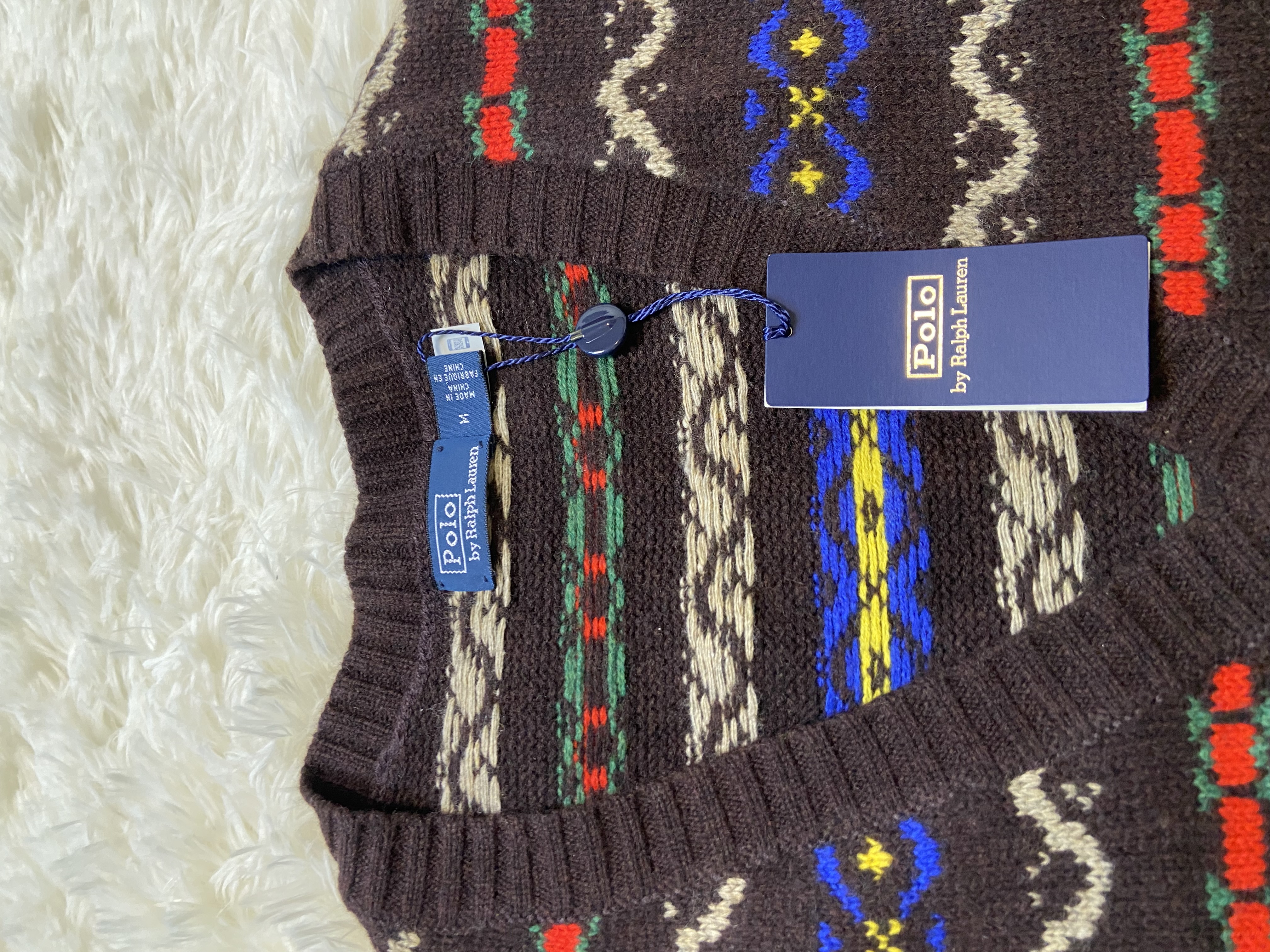 Pull débardeur Fair Isle Ralph Lauren 