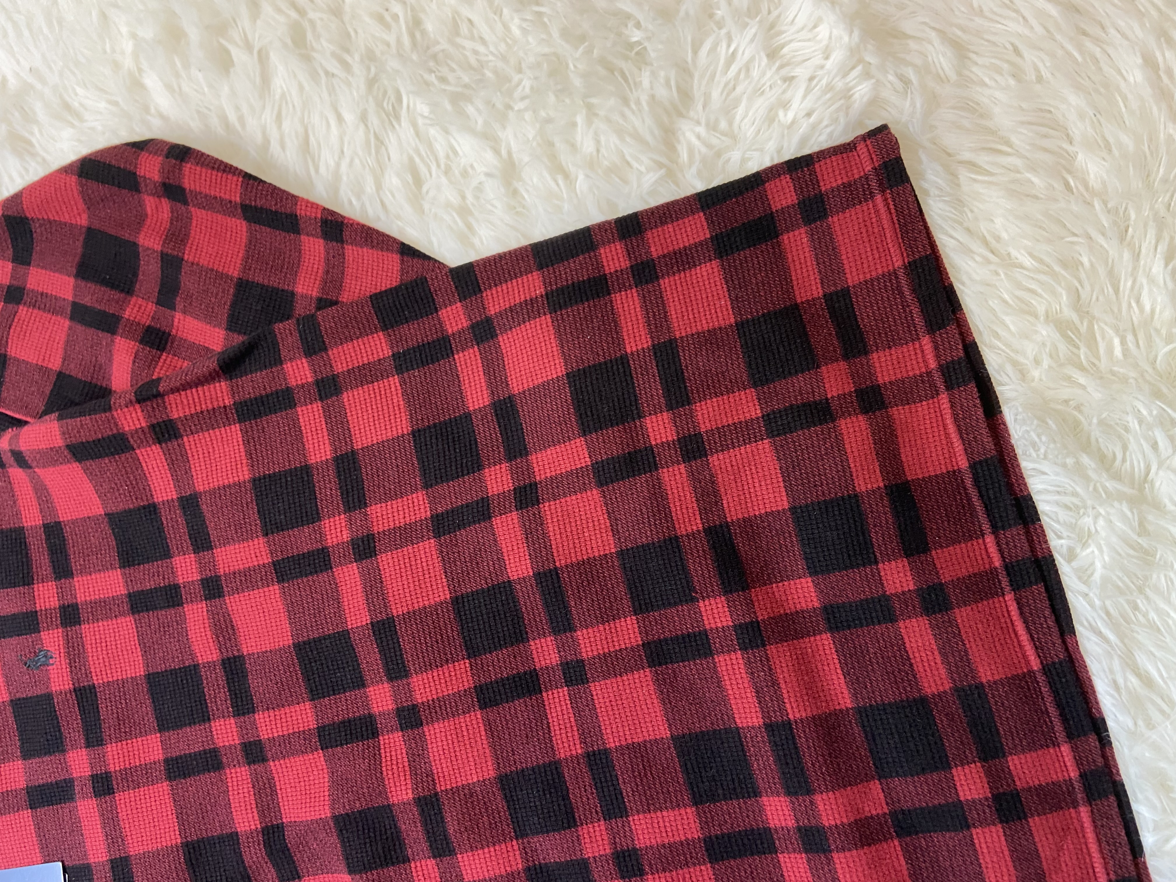 Pull à carreaux Ralph Lauren 