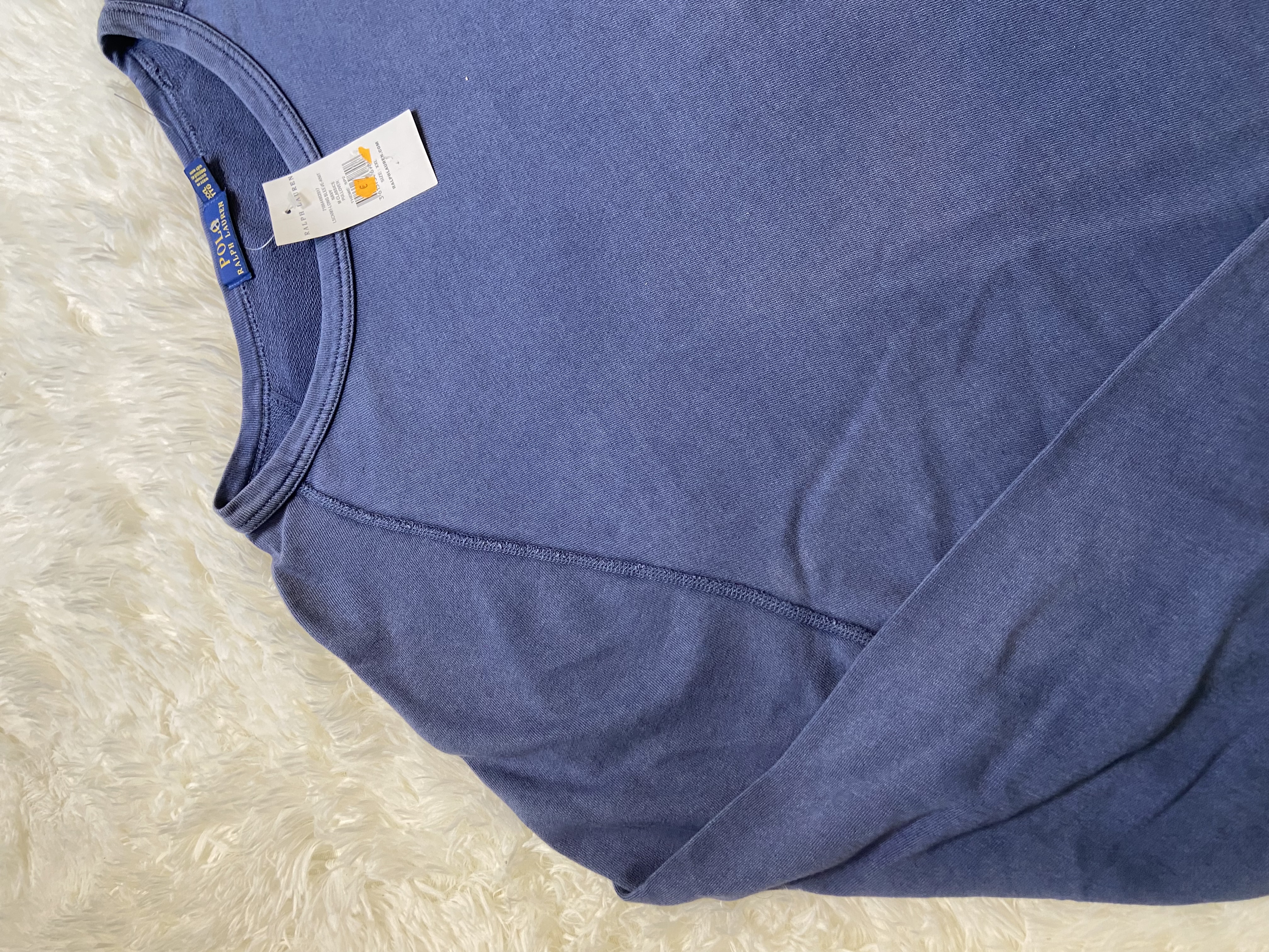 Sweat à col rond Ralph Lauren bleu