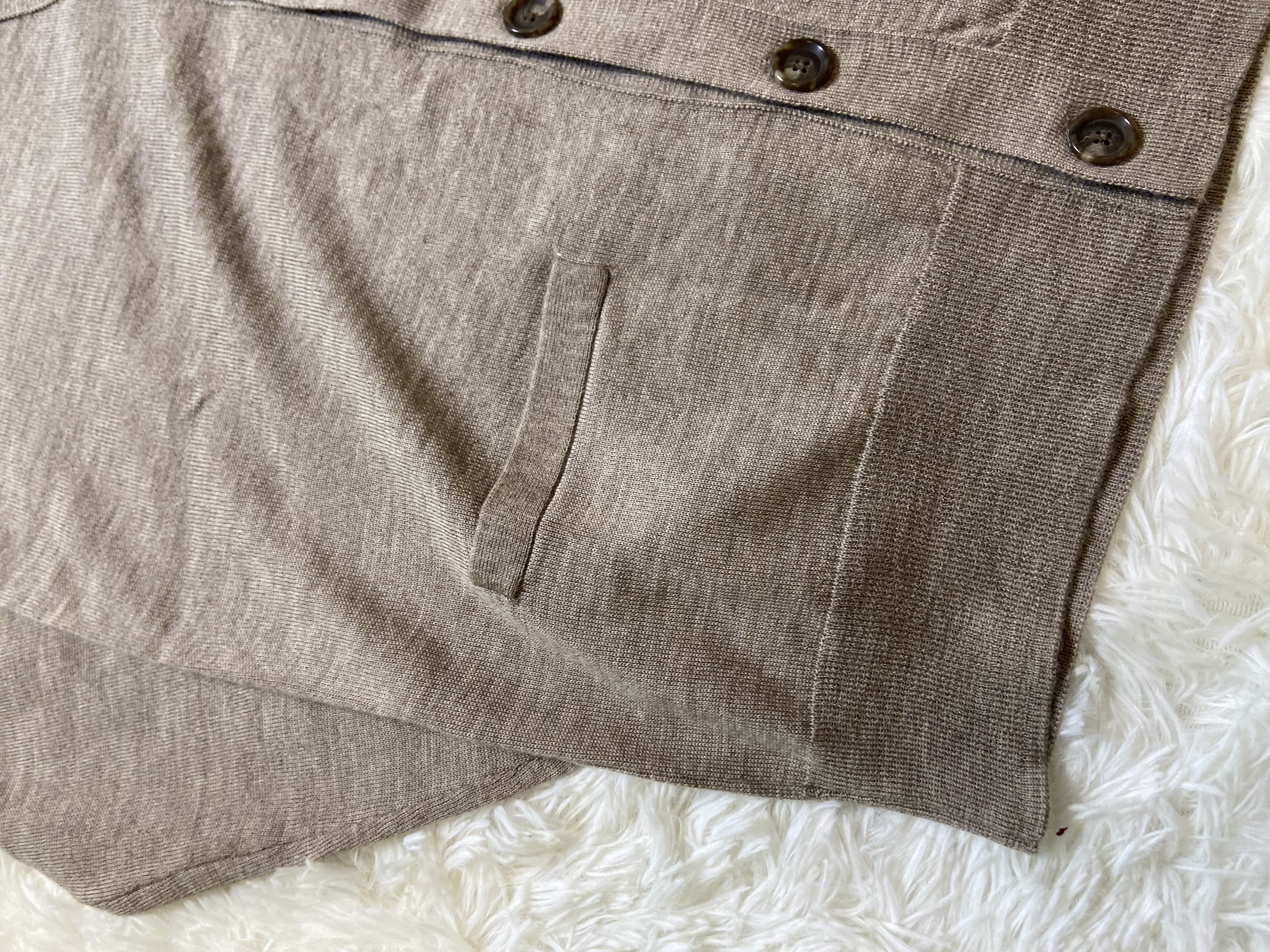 Cardigan Ralph Lauren en laine beige 