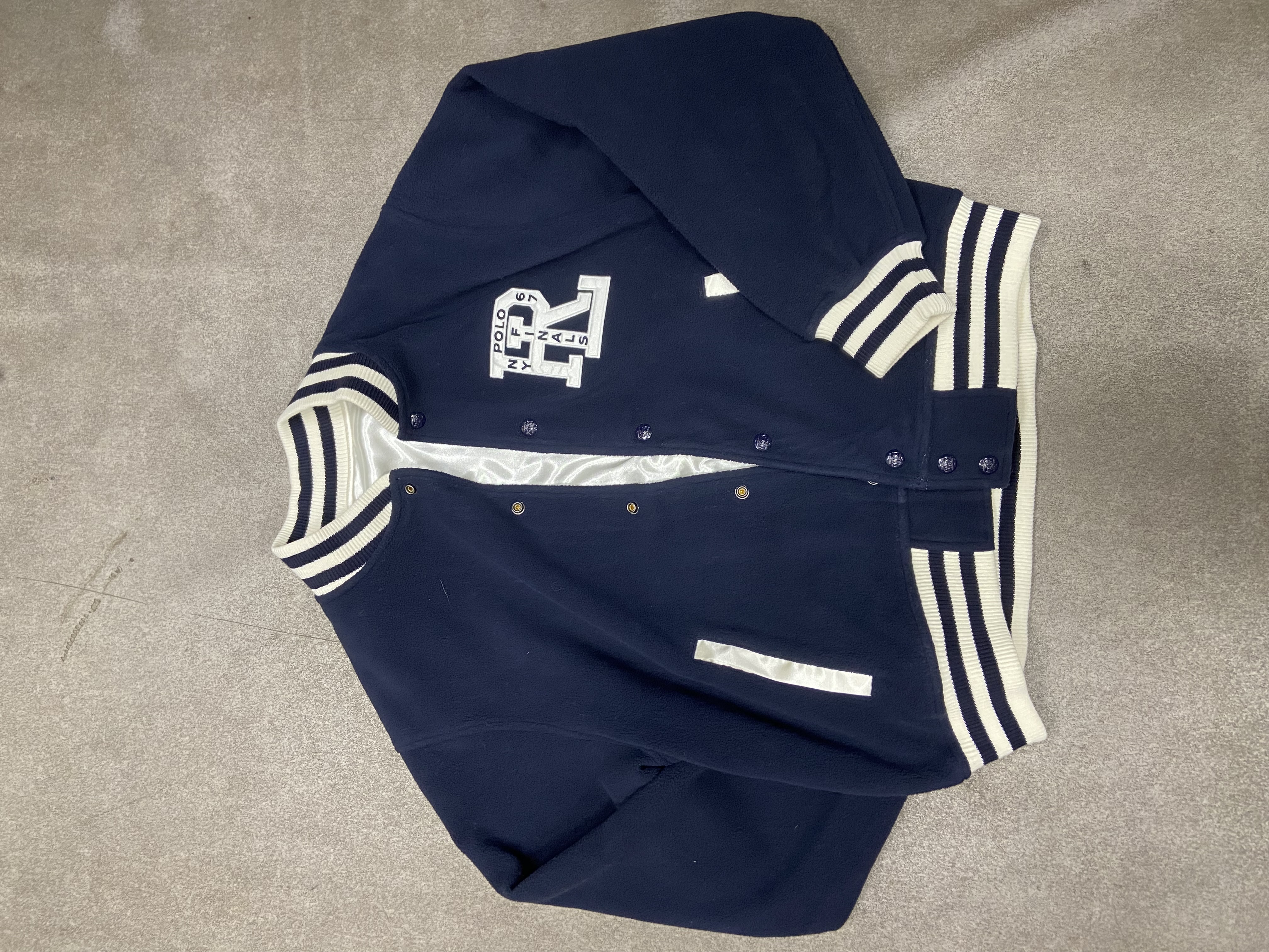 Veste universitaire Ralph Lauren réversible 