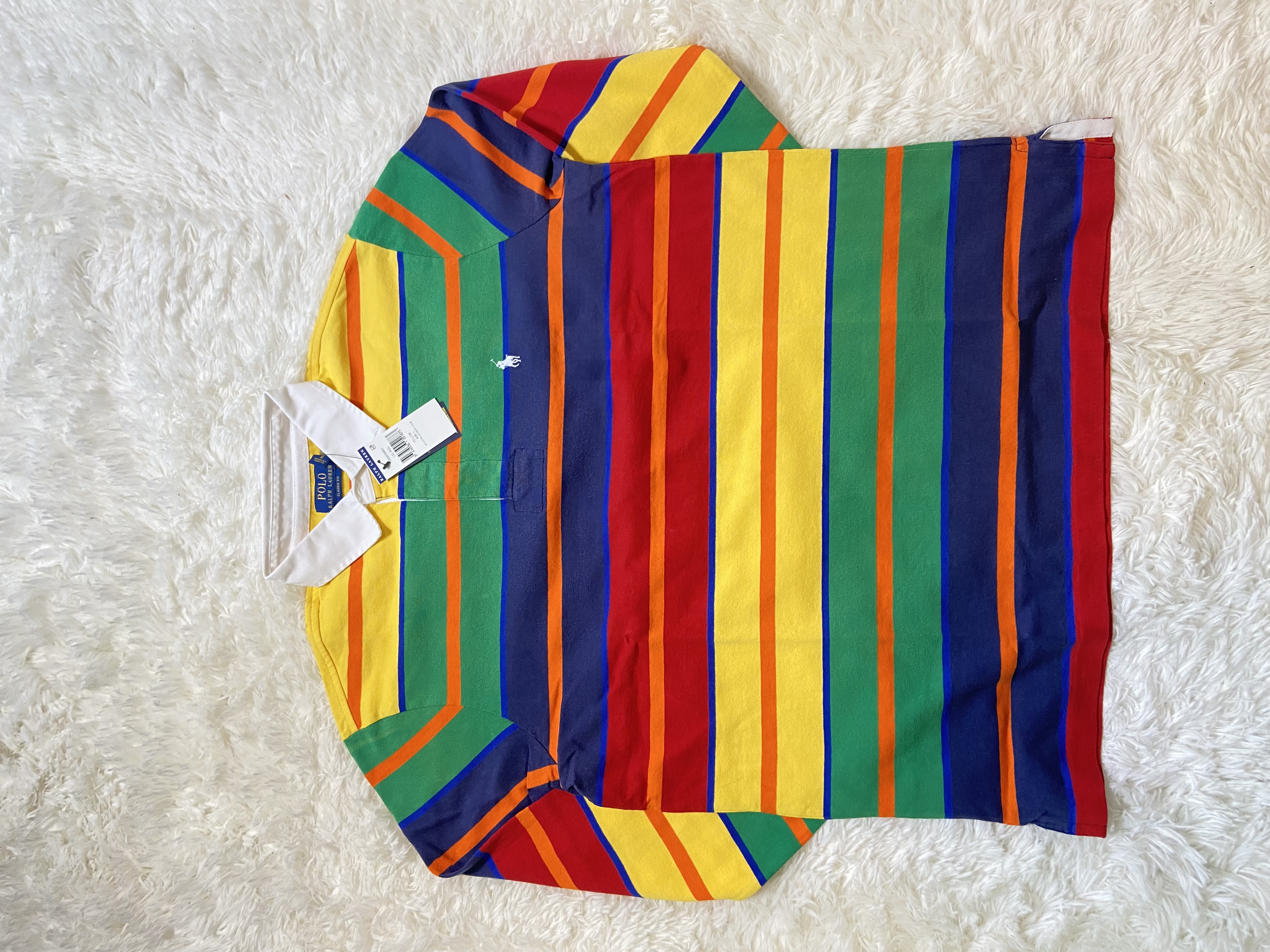 Polo rugby rayé Ralph Lauren 