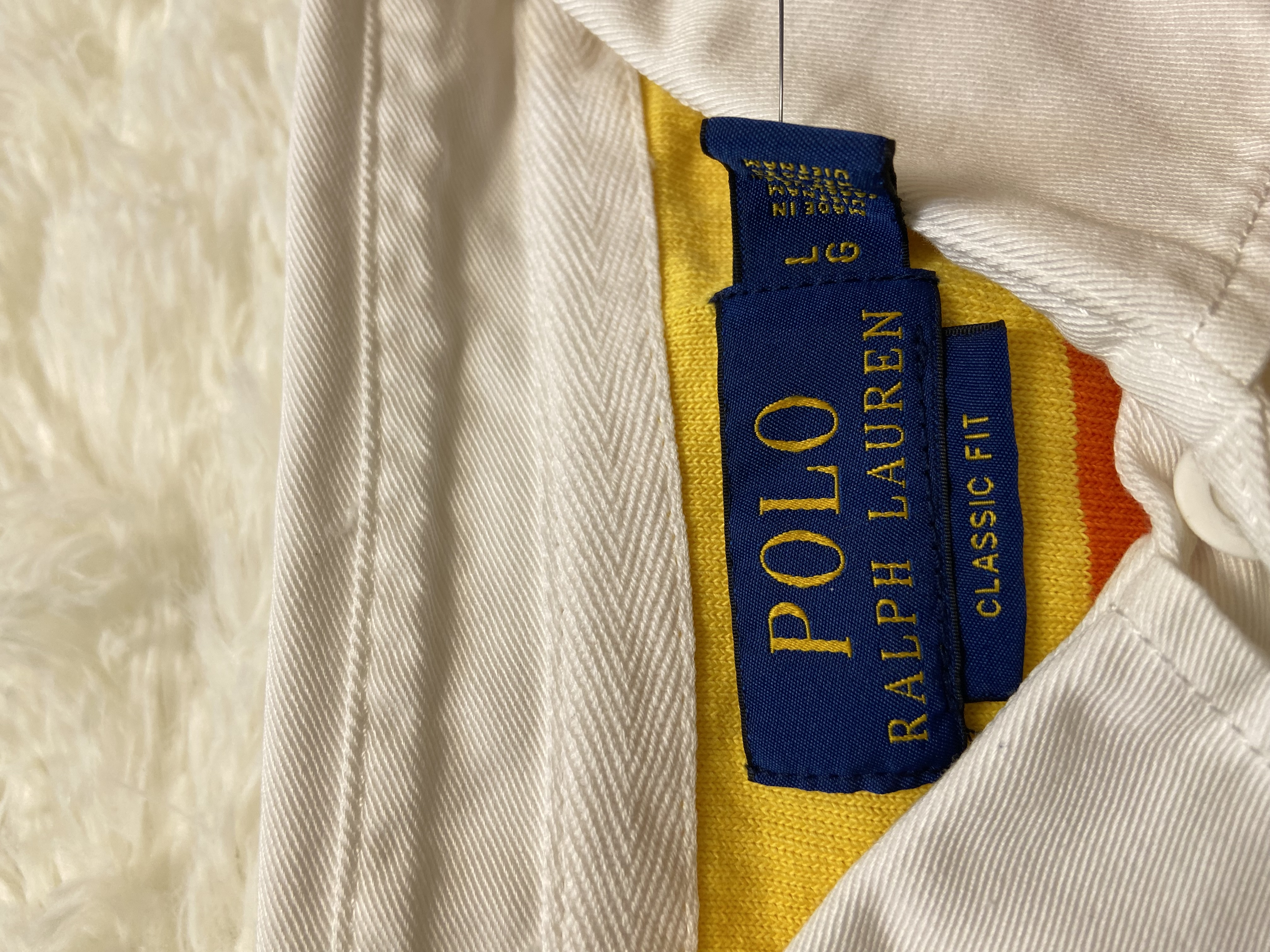 Polo rugby rayé Ralph Lauren 