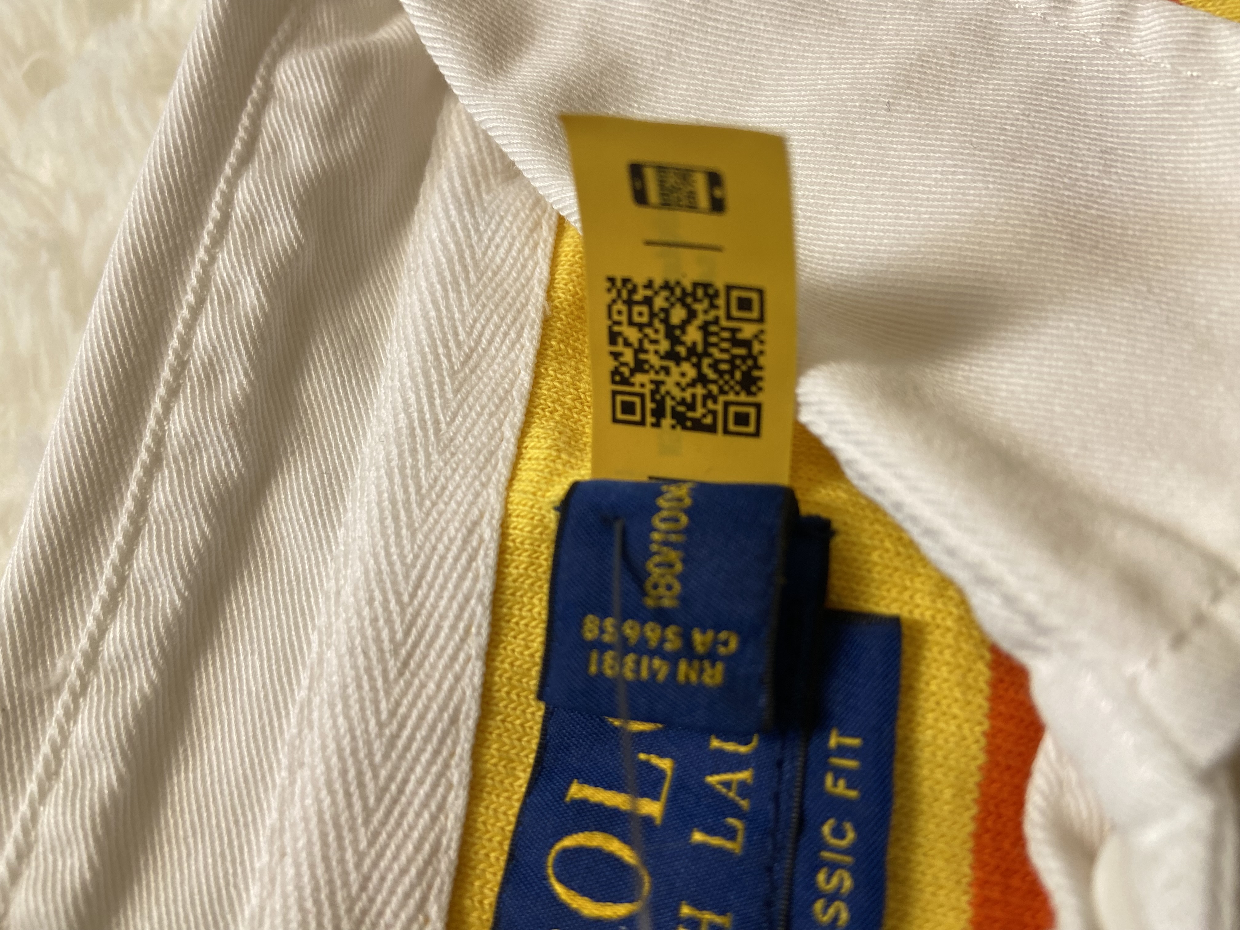 Polo rugby rayé Ralph Lauren 
