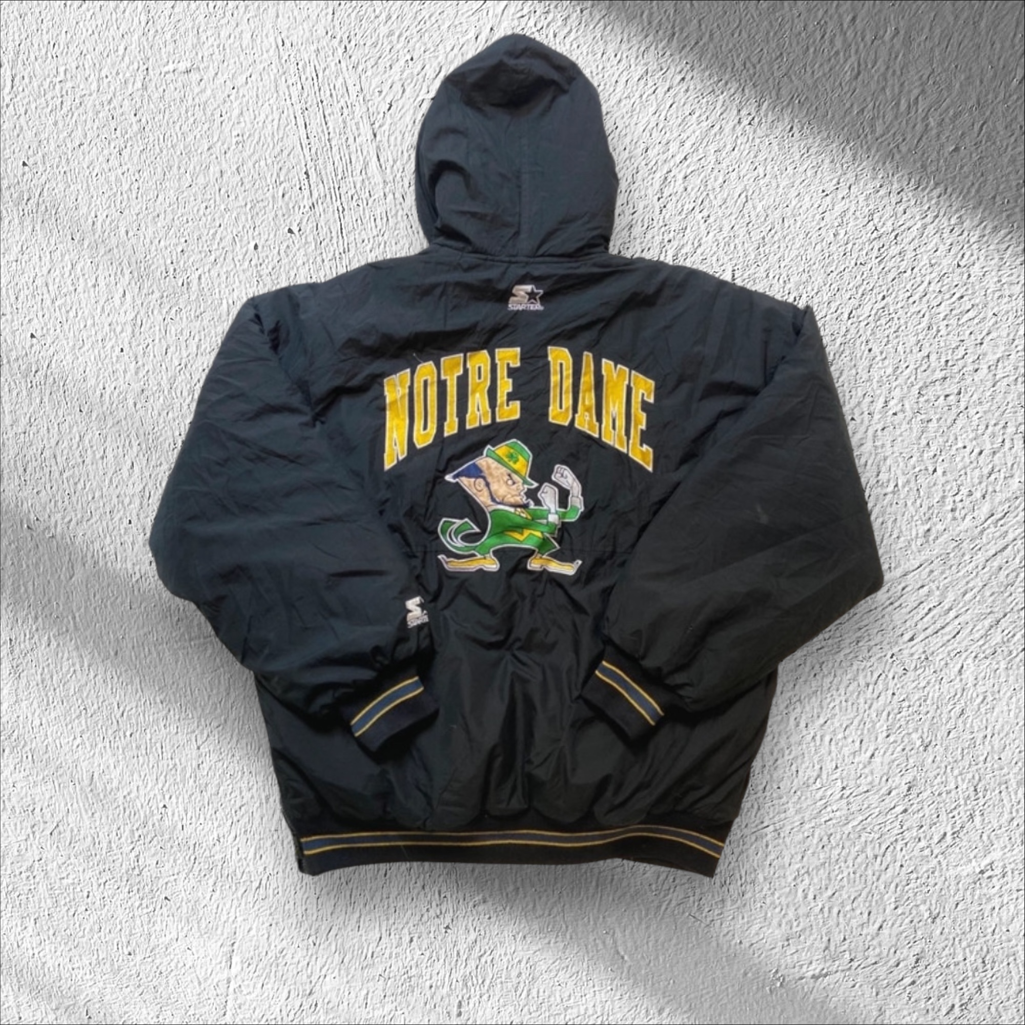 NFL x Starter Notre Dame Irish Fighting Jacket