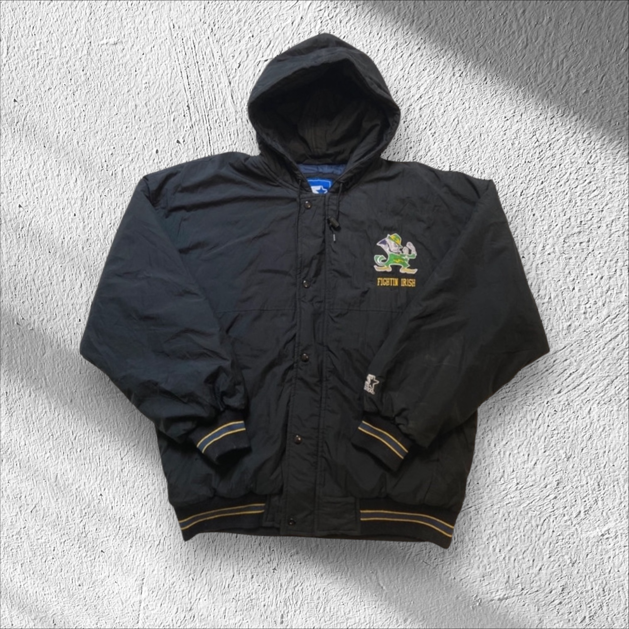 NFL x Starter Notre Dame Irish Fighting Jacket