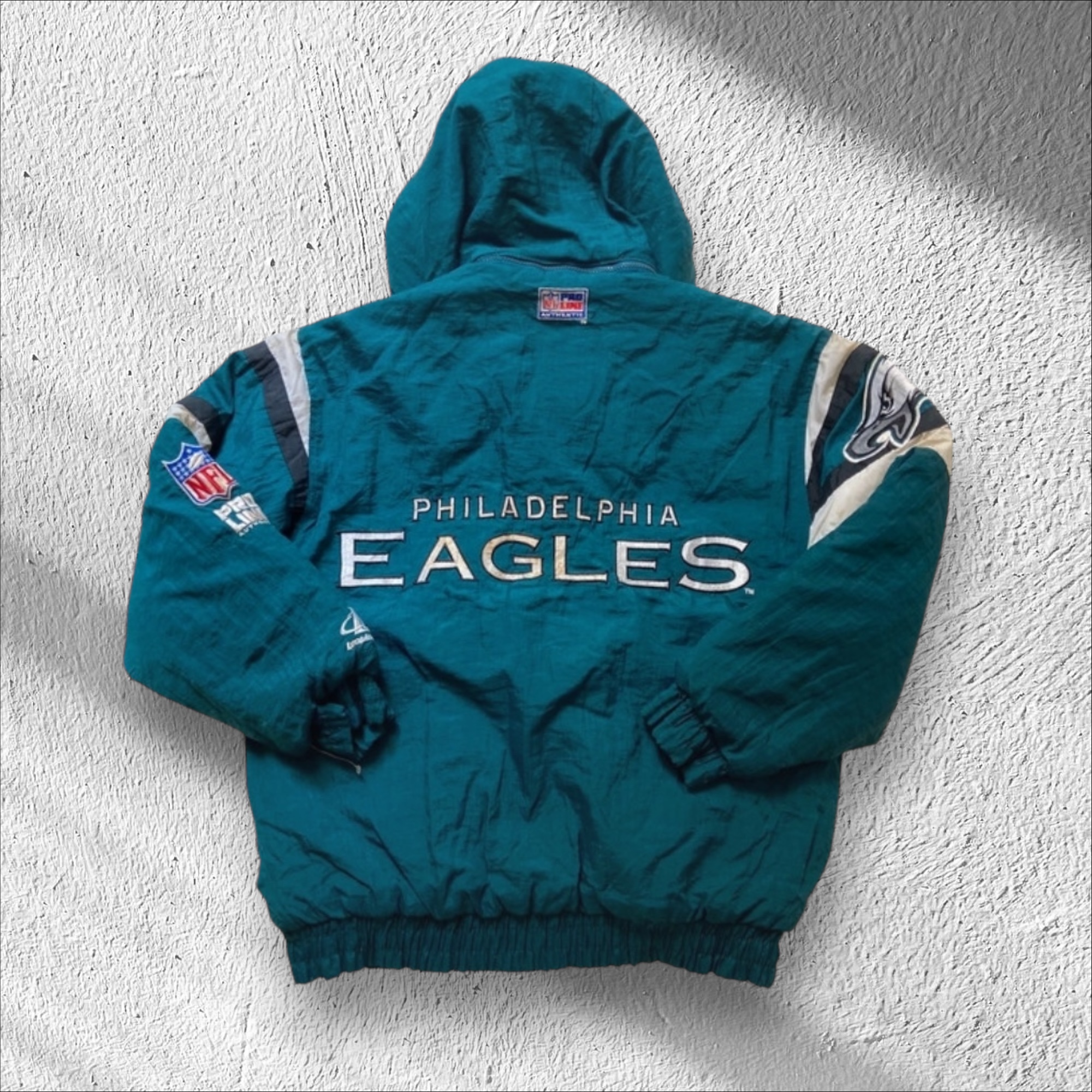 NFL x Pro Line x Logo Athletic Philadelphia Eagles Puffer Jacket