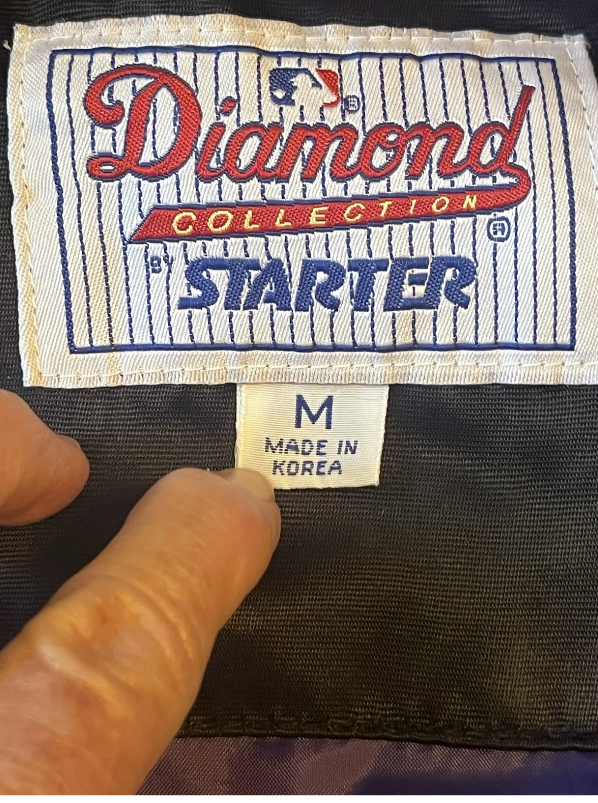 Starter Diamond Collection Tampa Bay Devil Rays Med Jacket