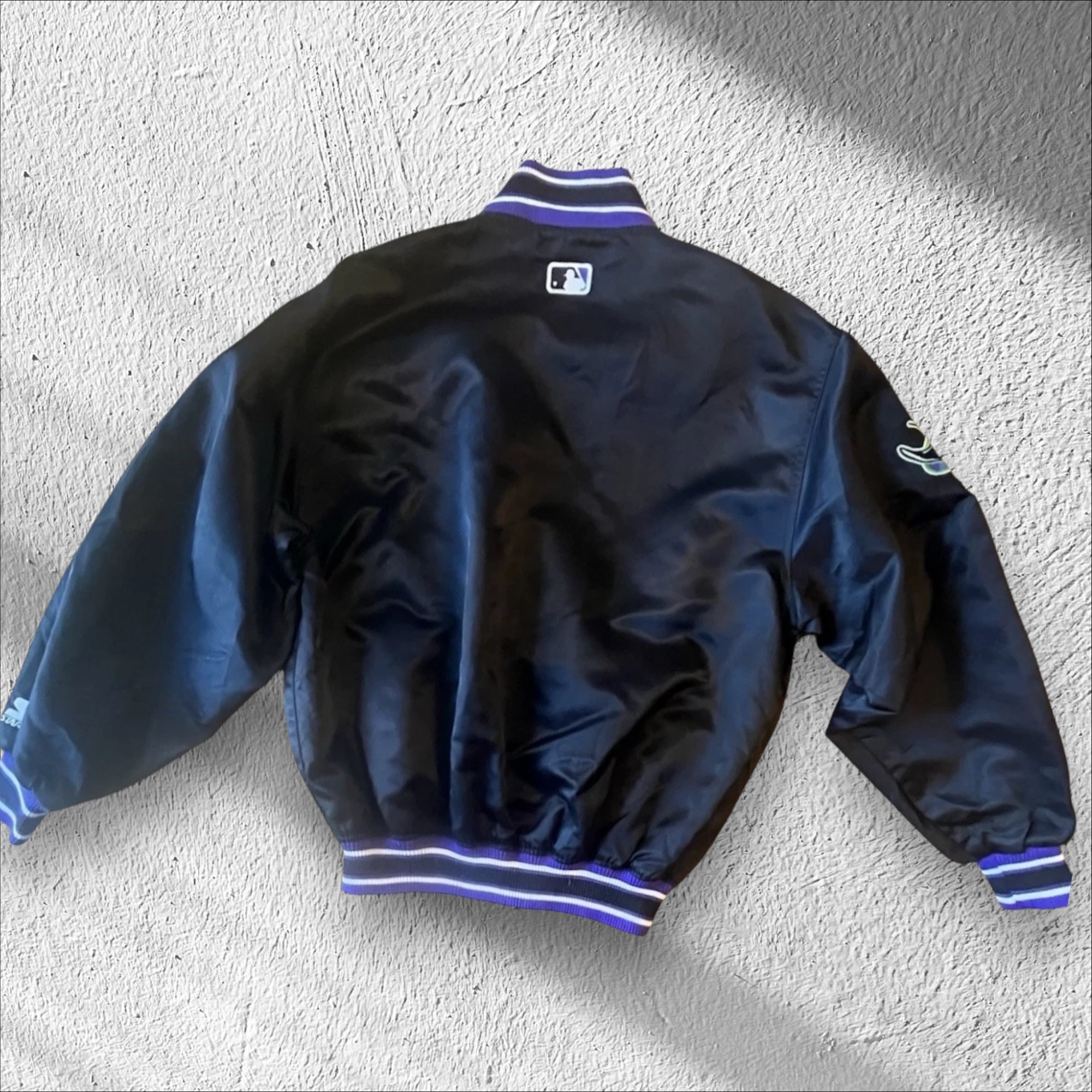 Starter Diamond Collection Tampa Bay Devil Rays Med Jacket