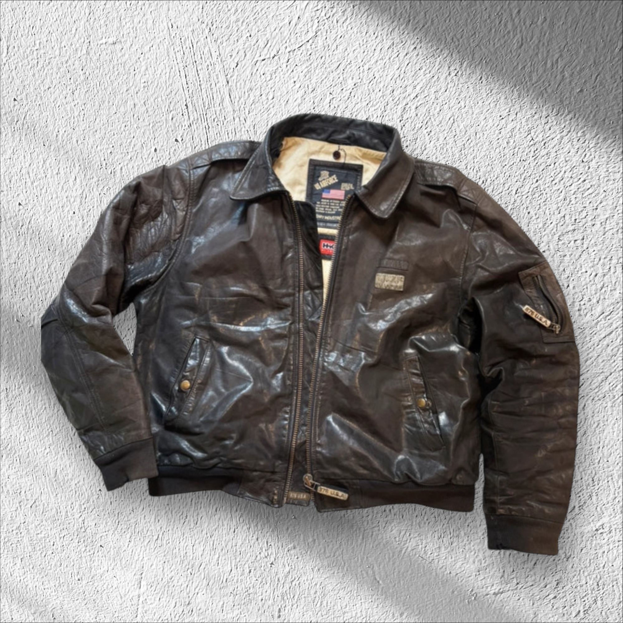 U.S Air Force Army Leather Jacket 