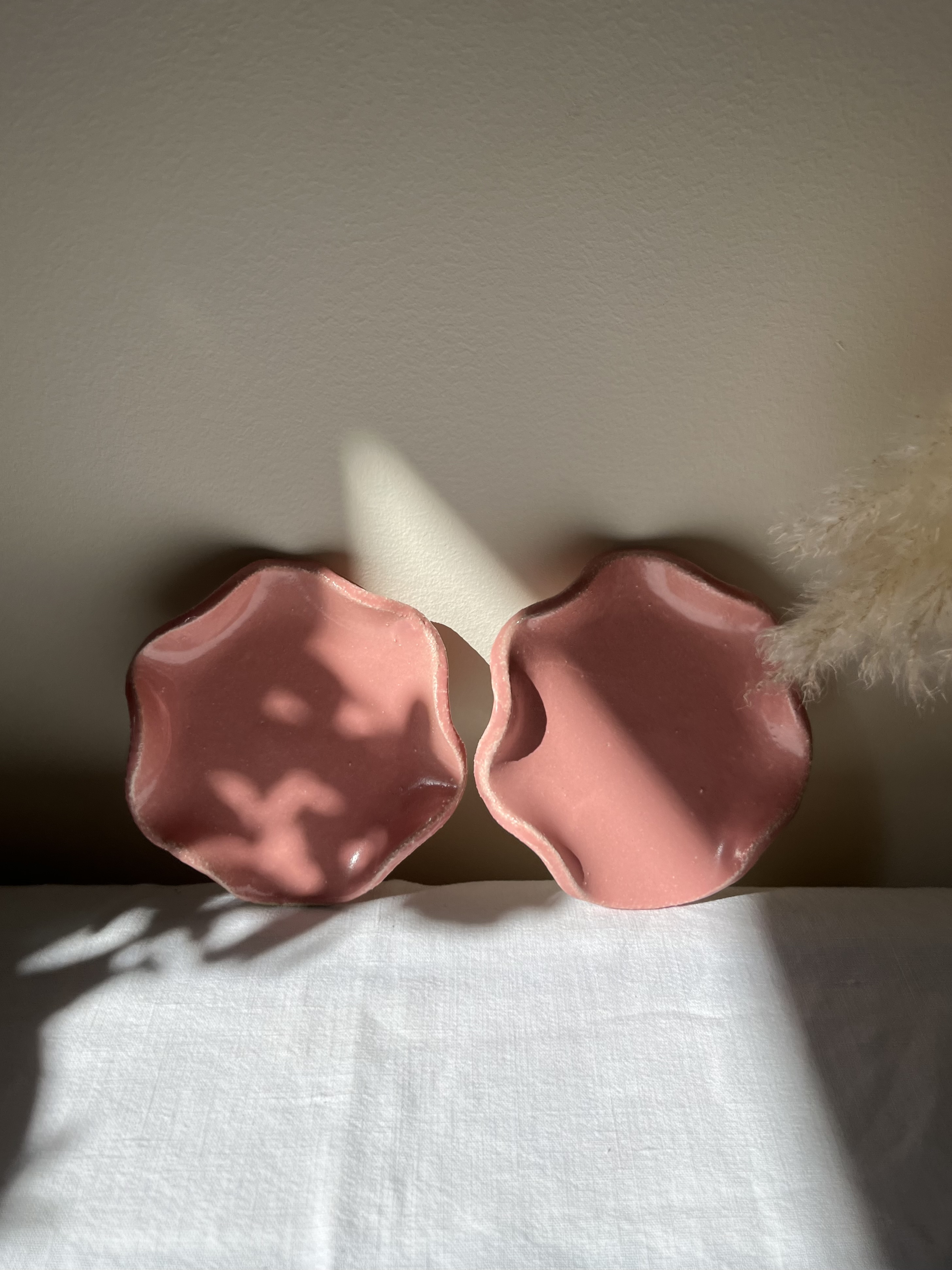 Repose cuillère rose