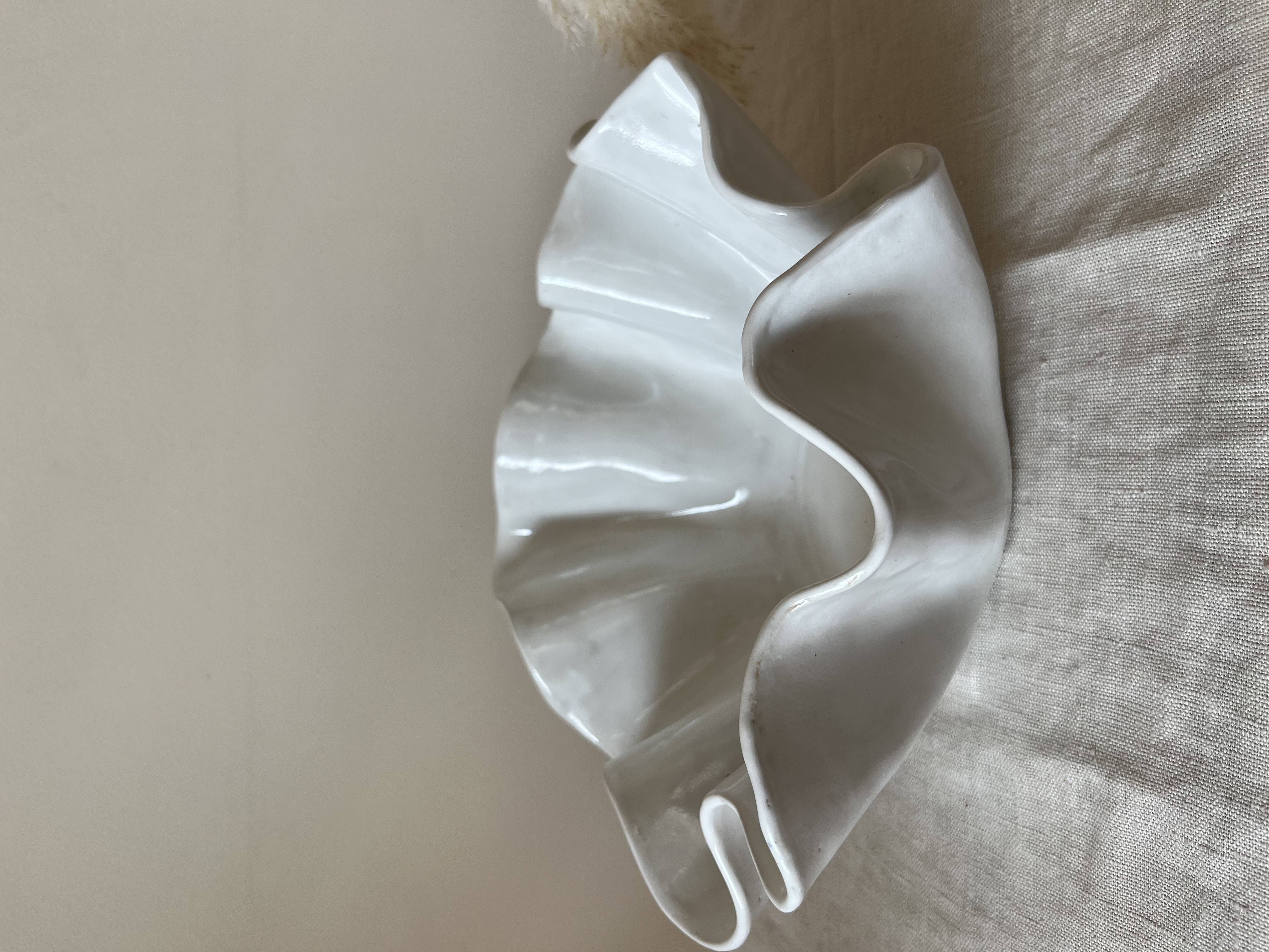 Grand saladier blanc