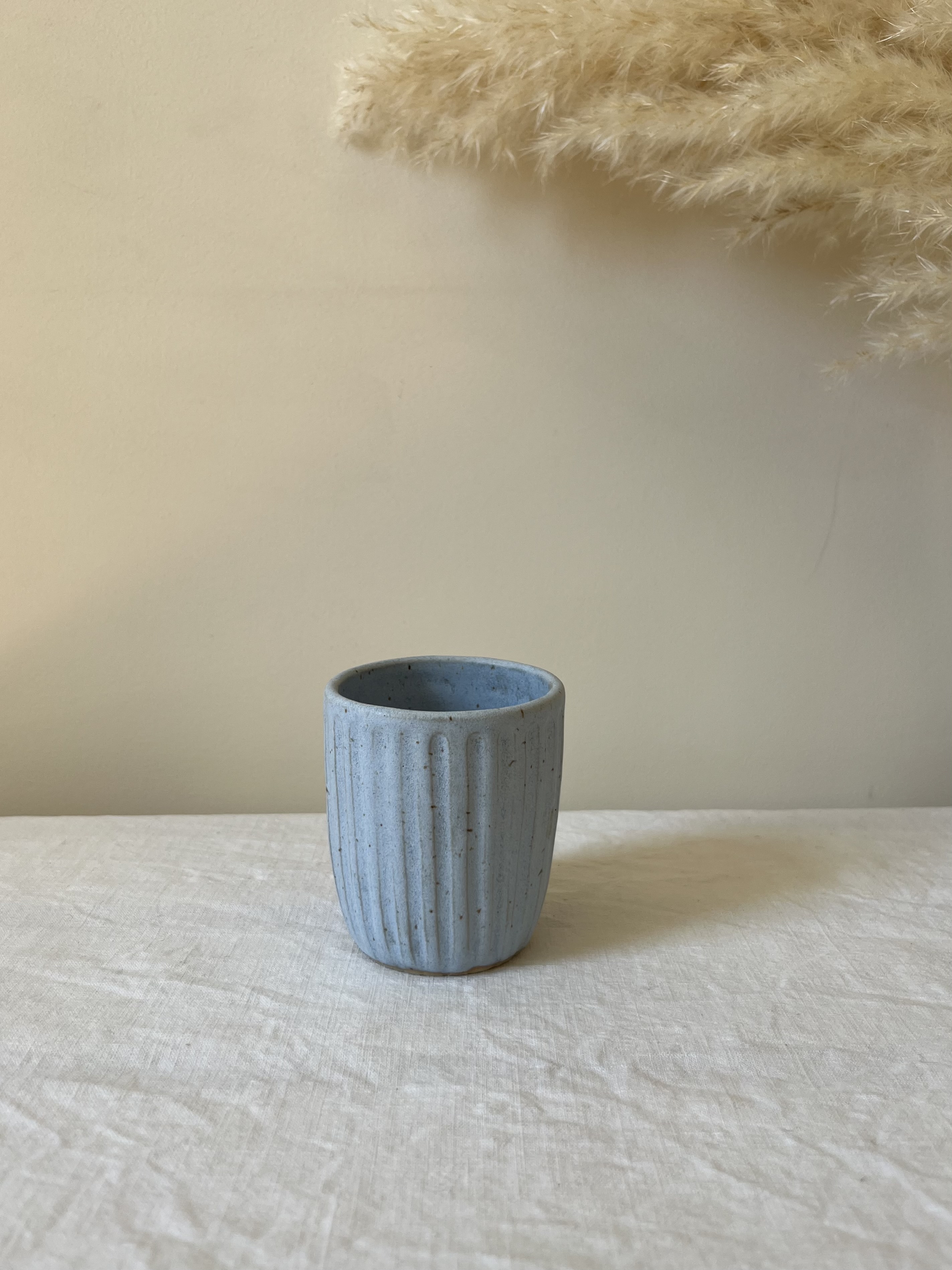 Tasse à espresso bleu ciel 