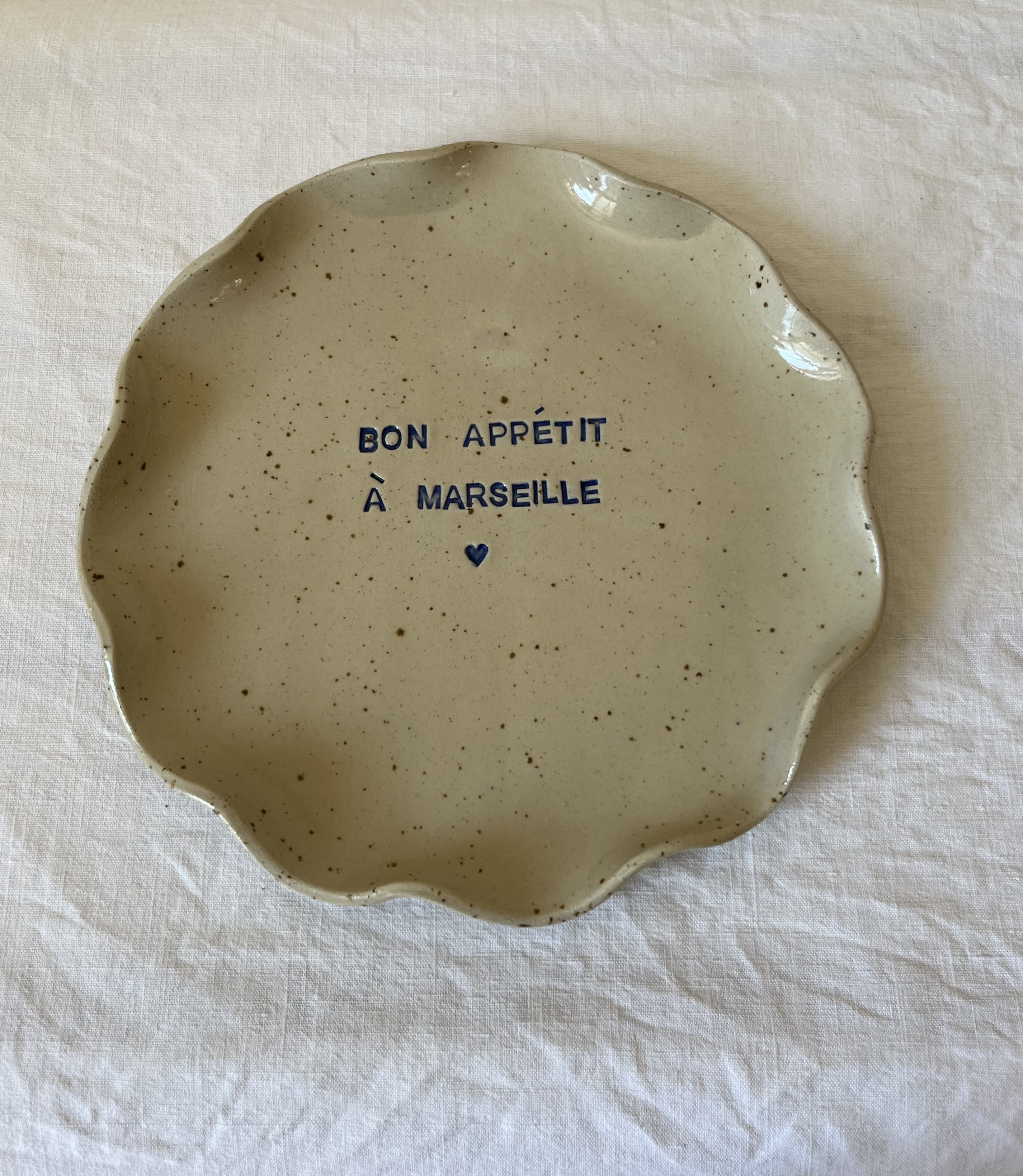 Assiette Bon appétit à Marseille