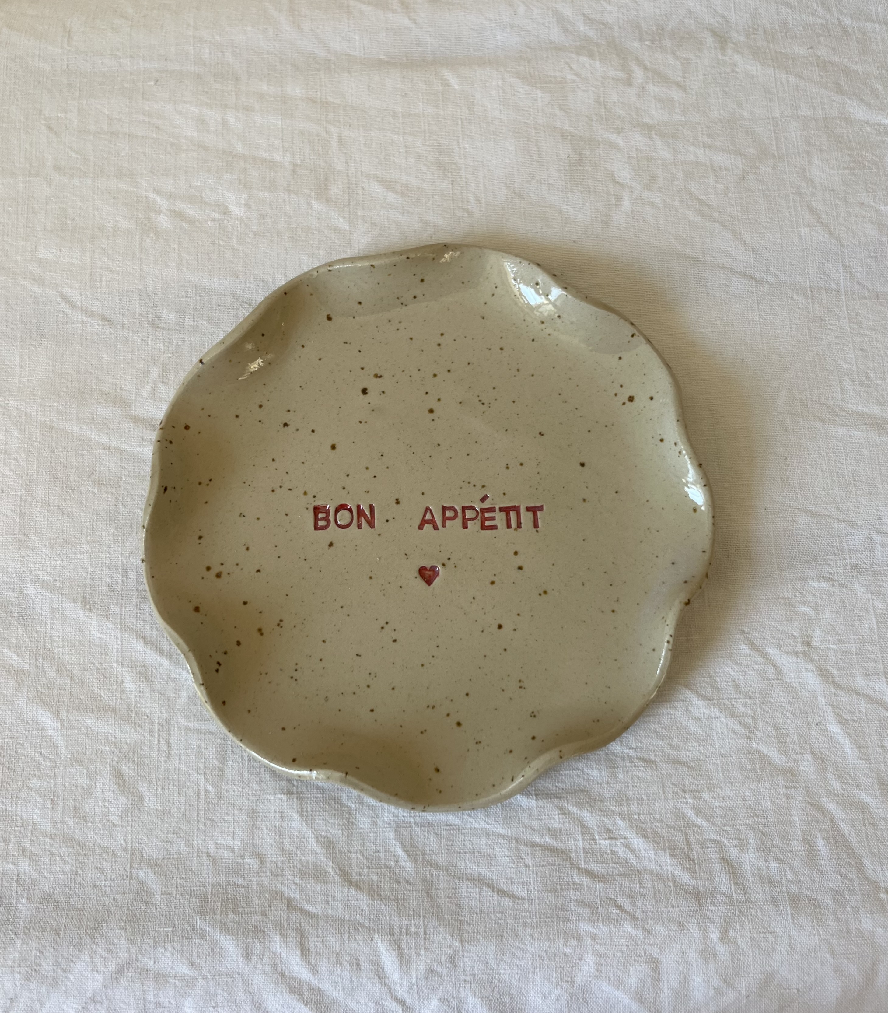 Petite assiette Bon appétit
