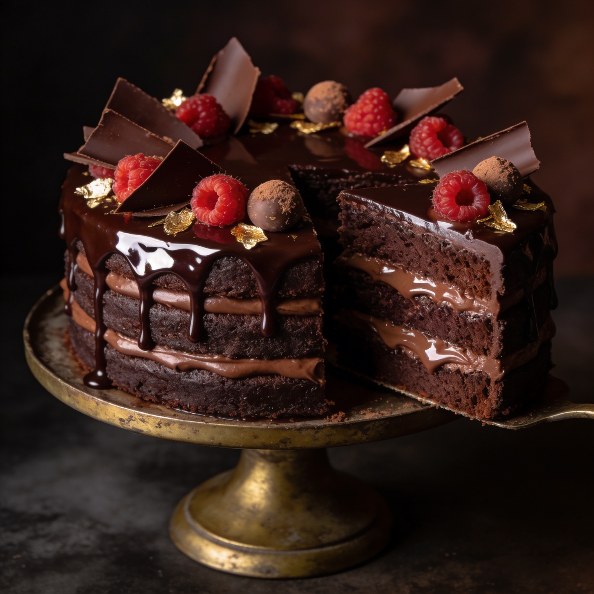 Chocolate-Based Cake