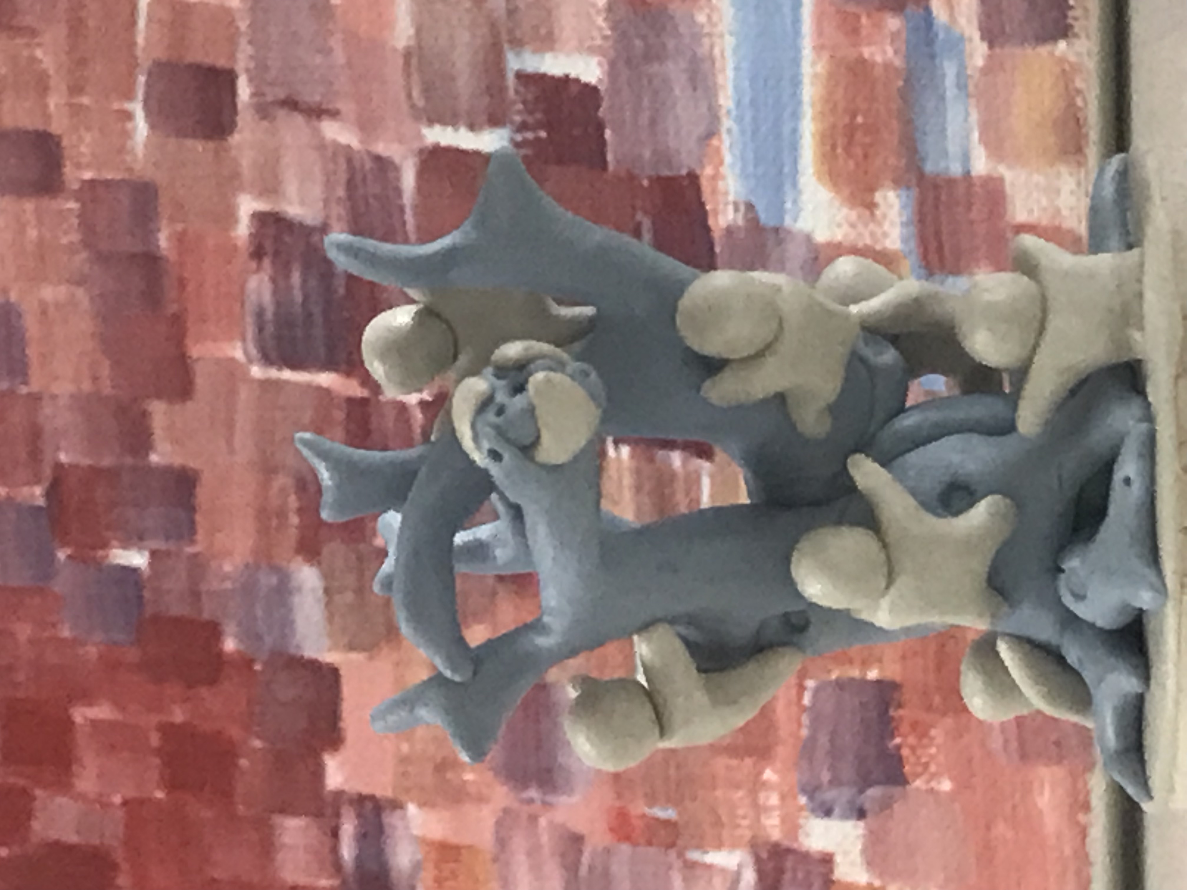 Petits bonshommes grimpant à l'arbre - 2