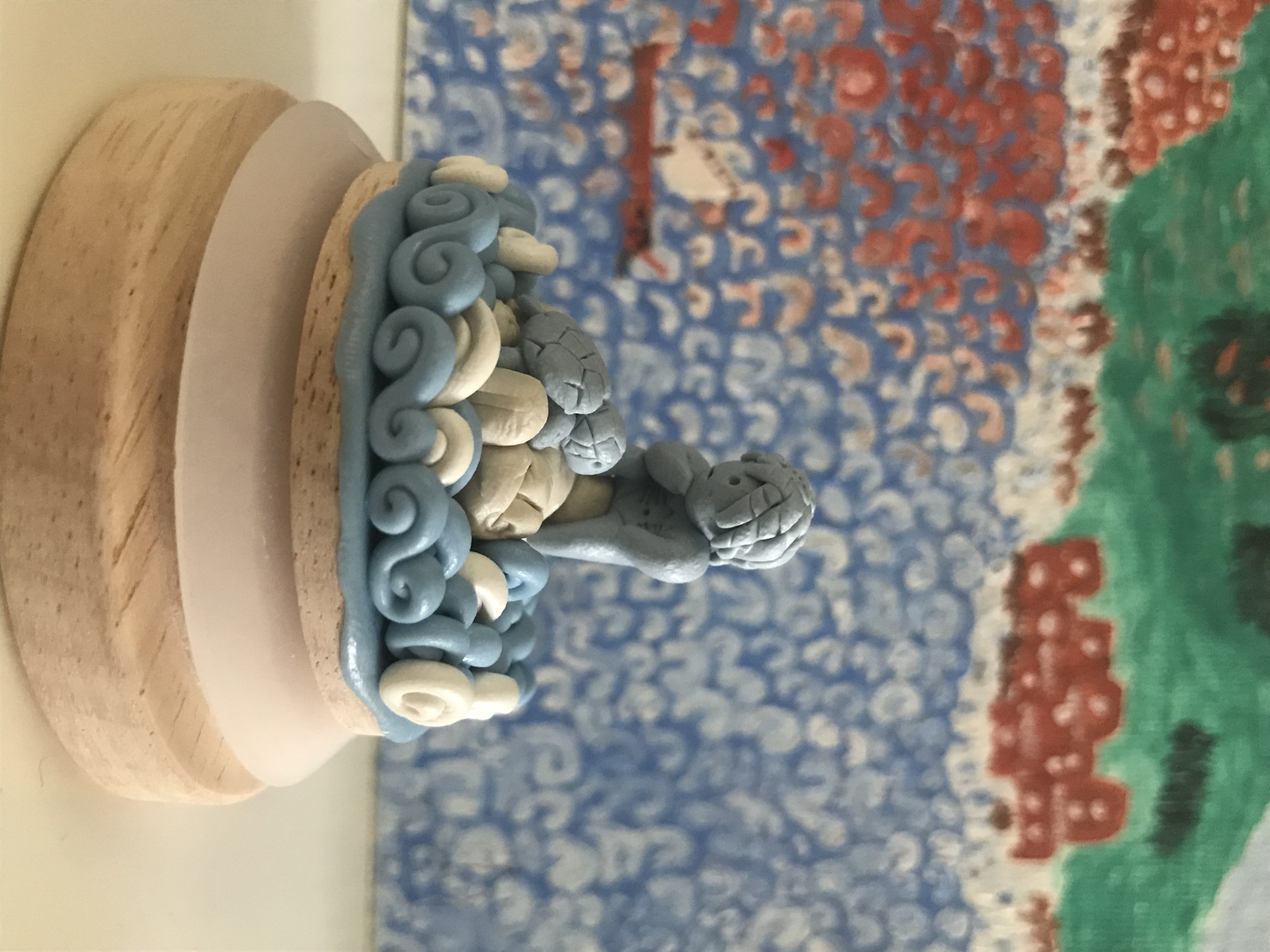 Le penseur à la tortue