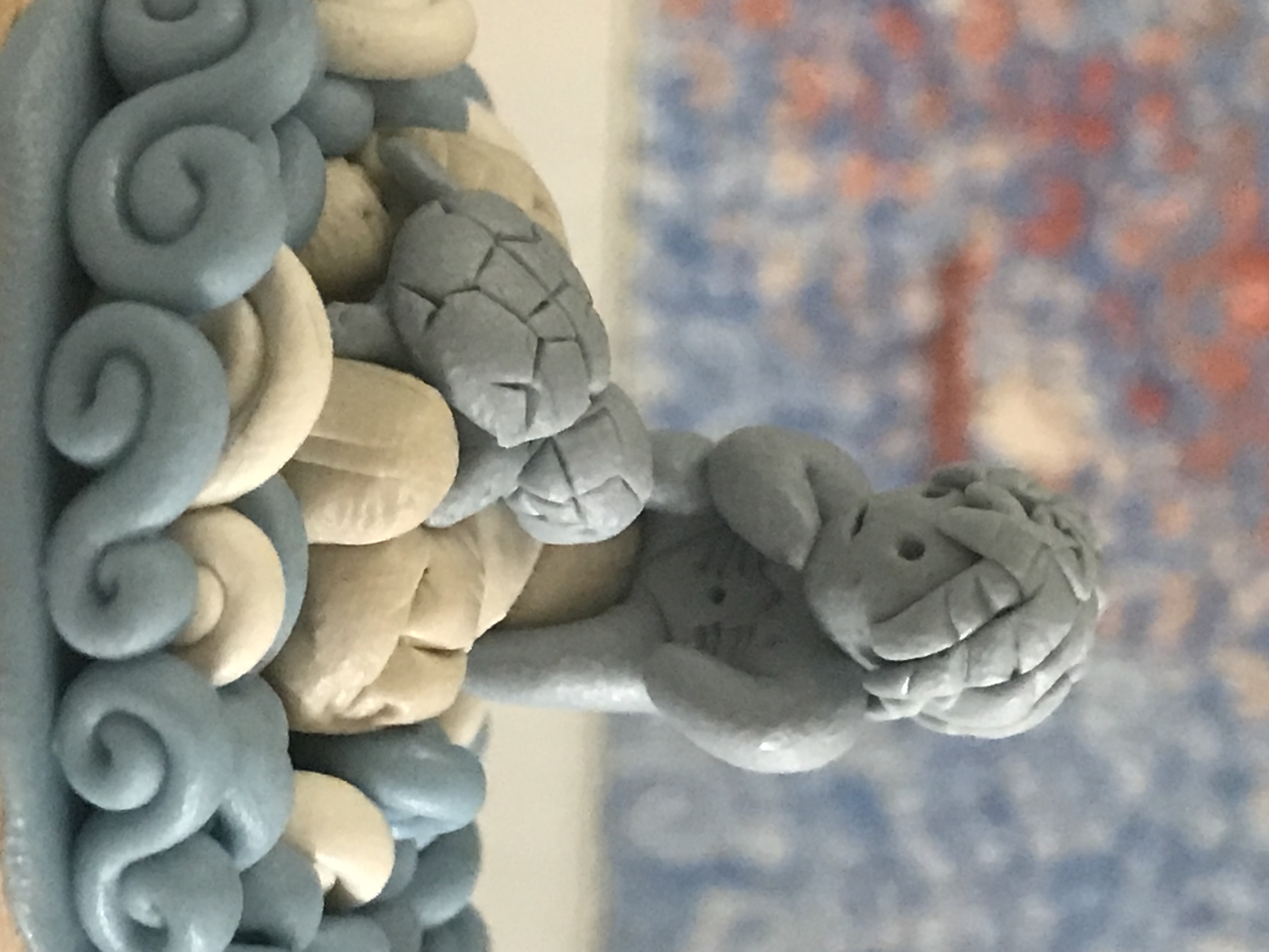 Le penseur à la tortue