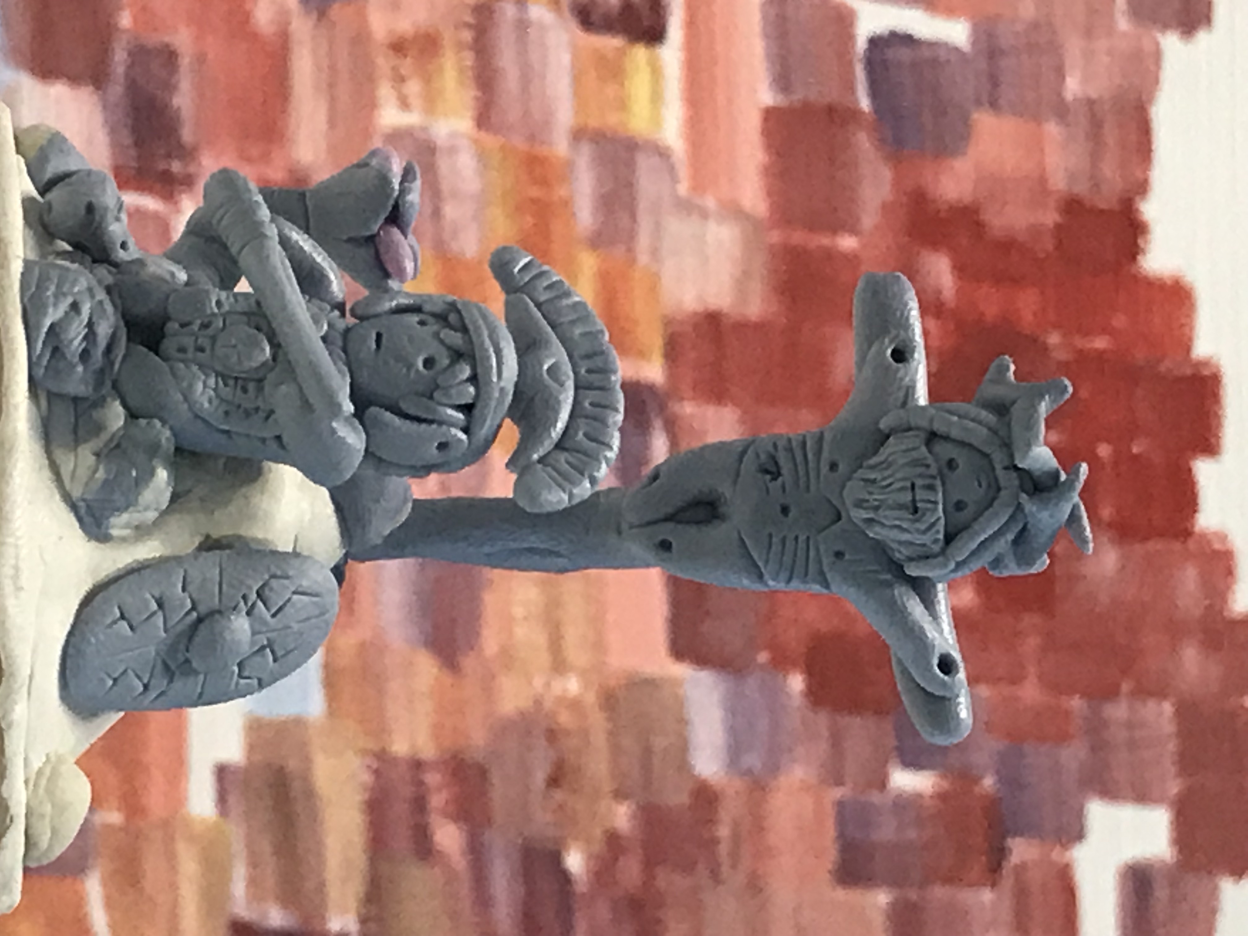 La crucifixion au centurion