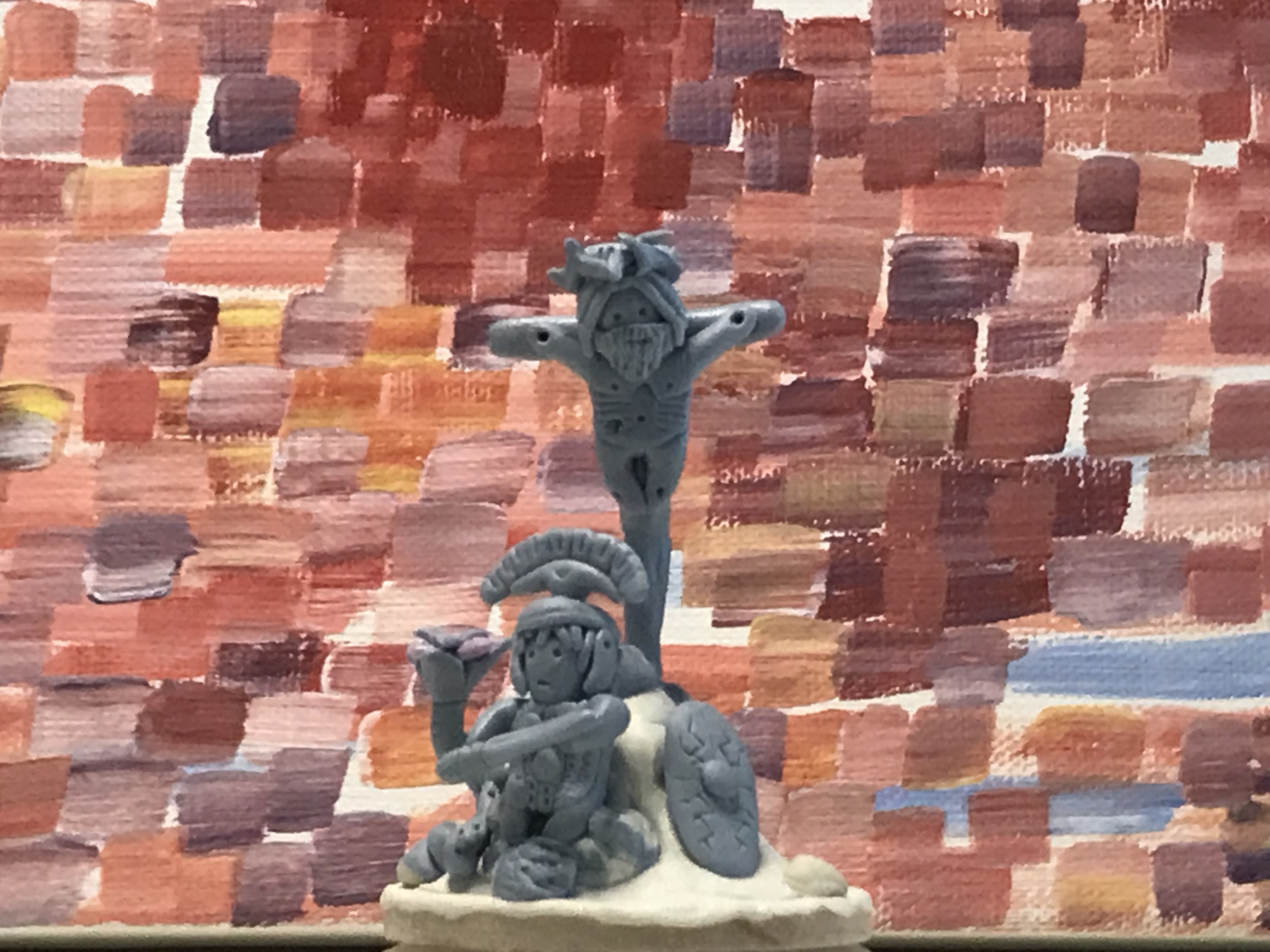 La crucifixion au centurion