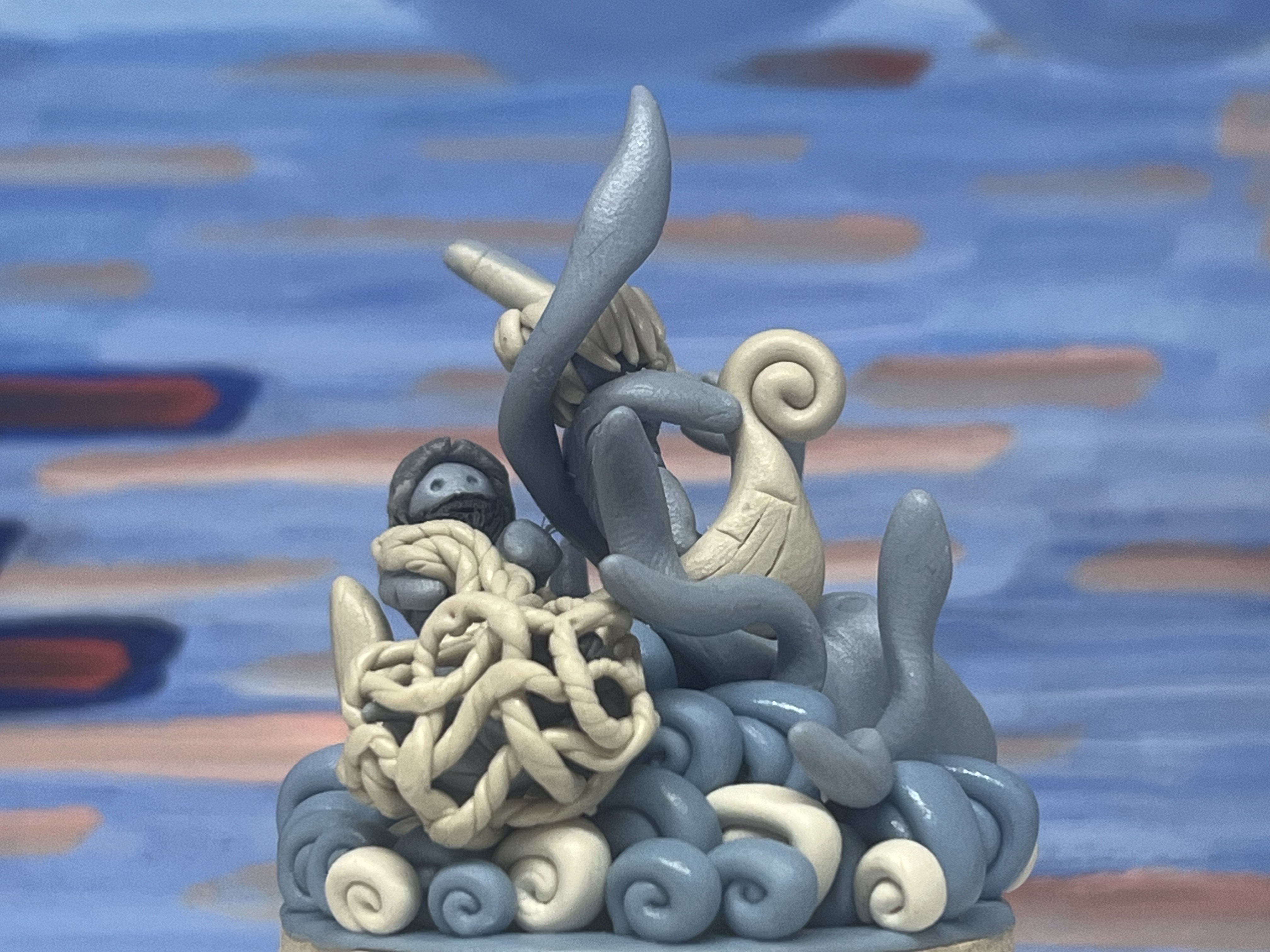 "pêche à l'ammonite" ou "le Kraken"