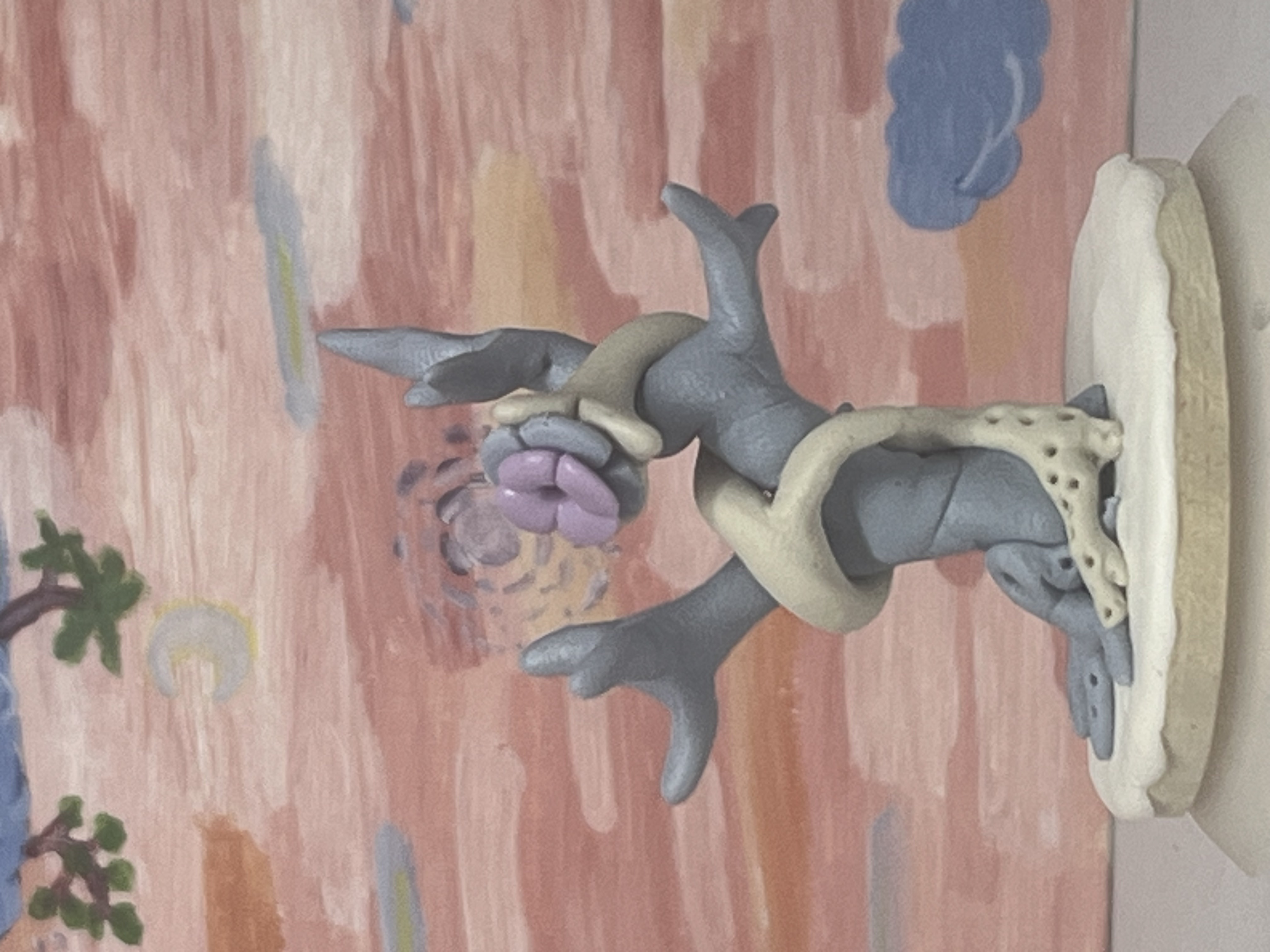 Arbre - I "Fleur violette"