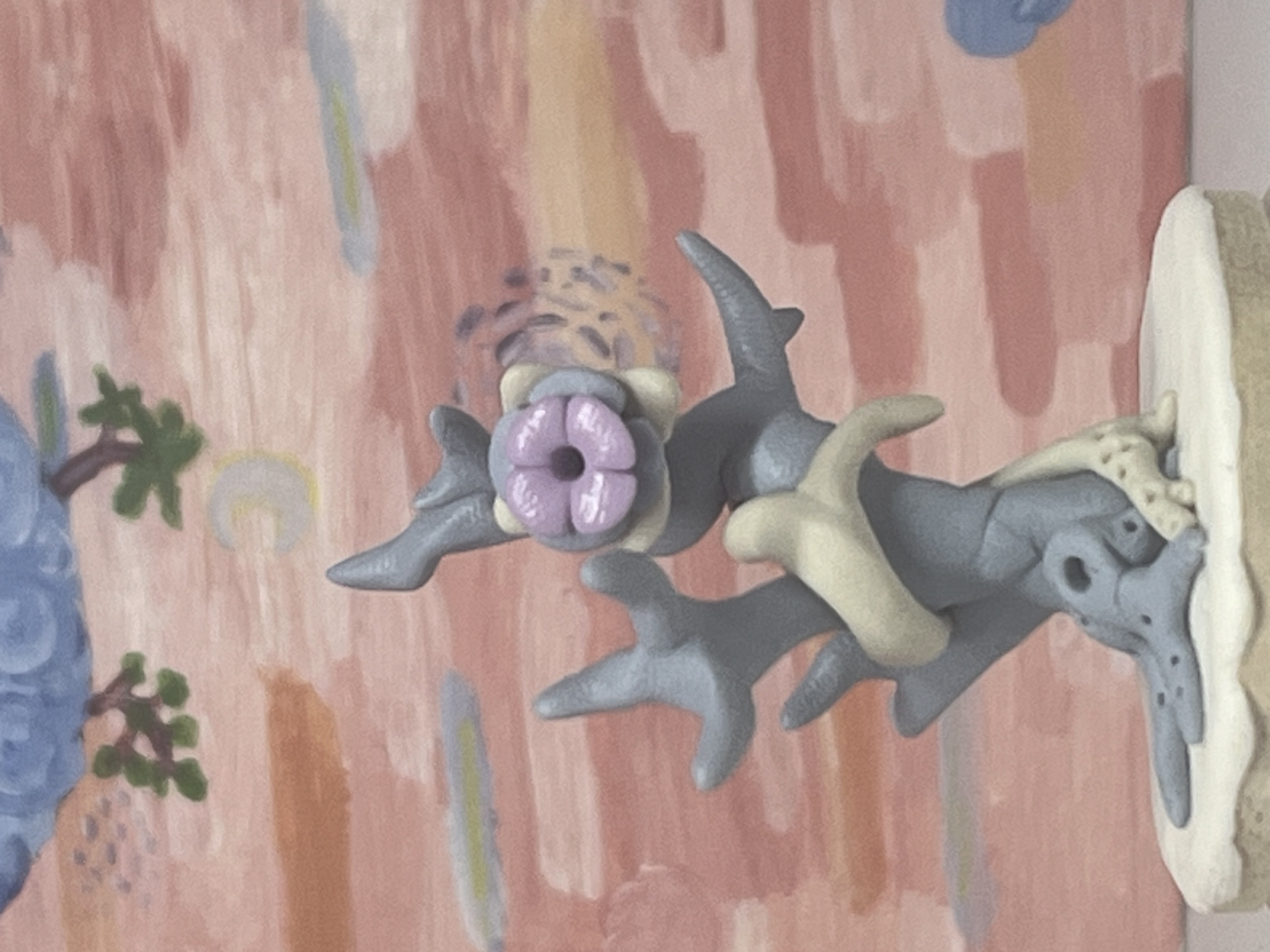 Arbre - I "Fleur violette"