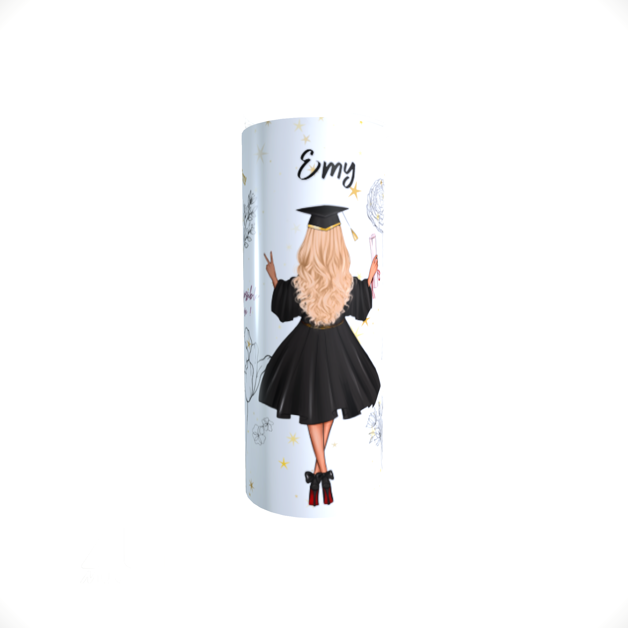 Fière et diplômée! 