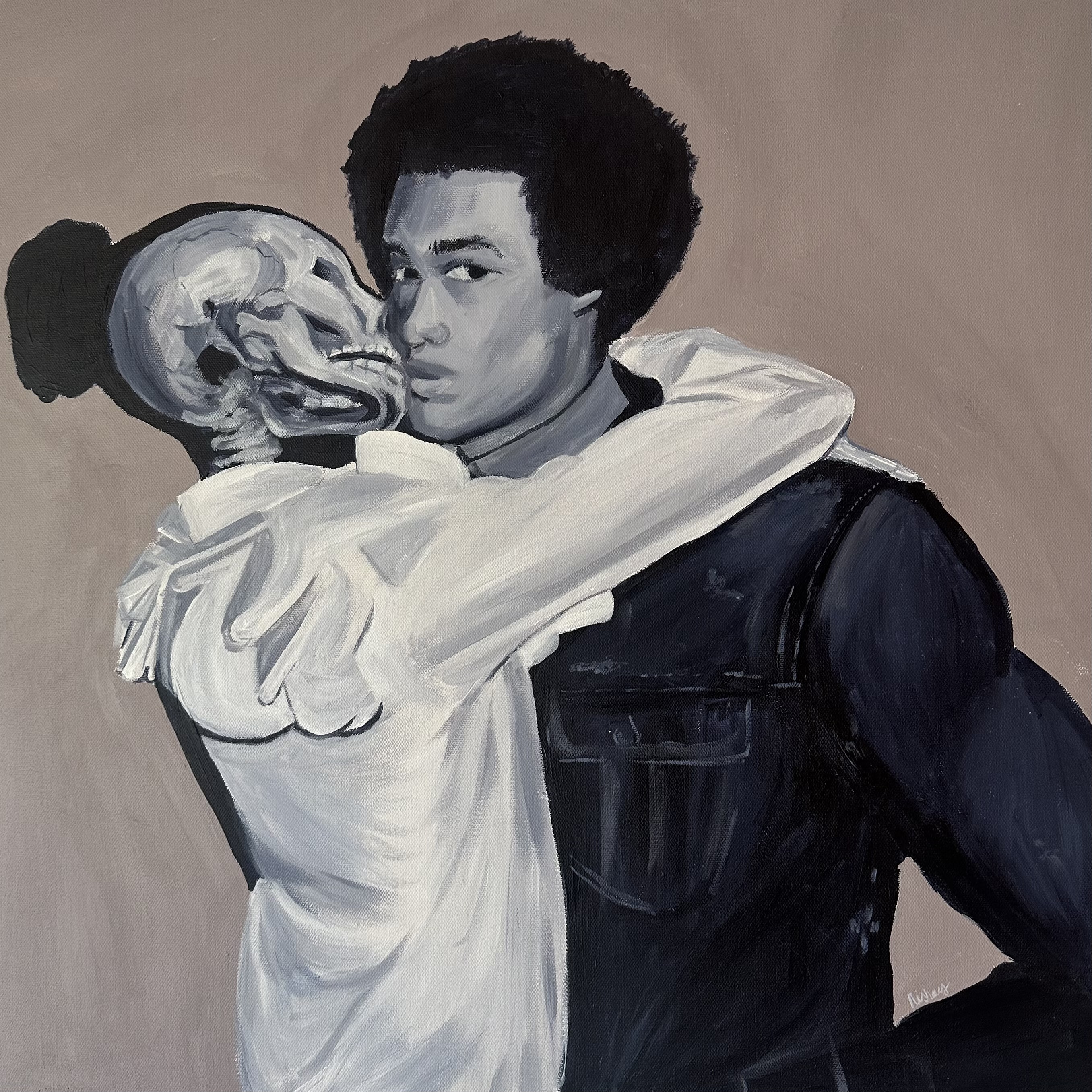The Kiss of Death -  Painting