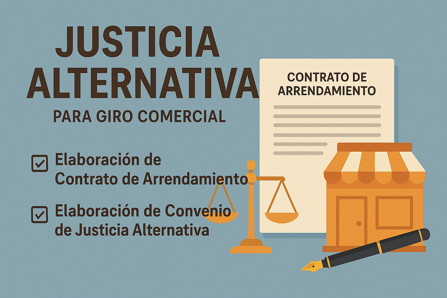Justicia Alternativa para Giro Comercial