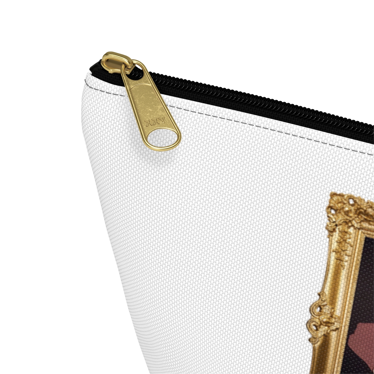 Artistic Accessory Pouch with T-Bottom - Unique Design Featuring 'Esther'