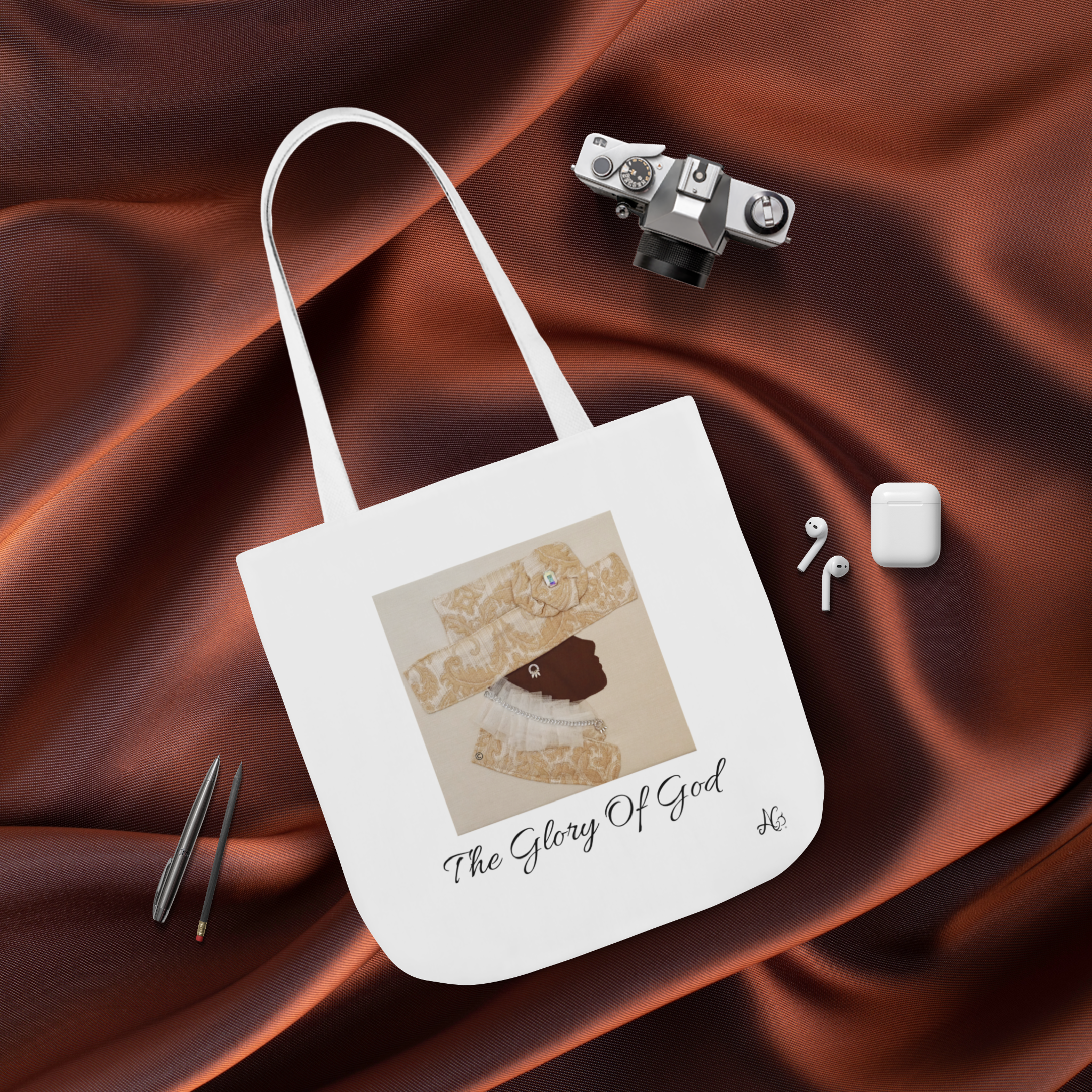 The Glory of God Canvas Tote Bag - Versatile Carryall 