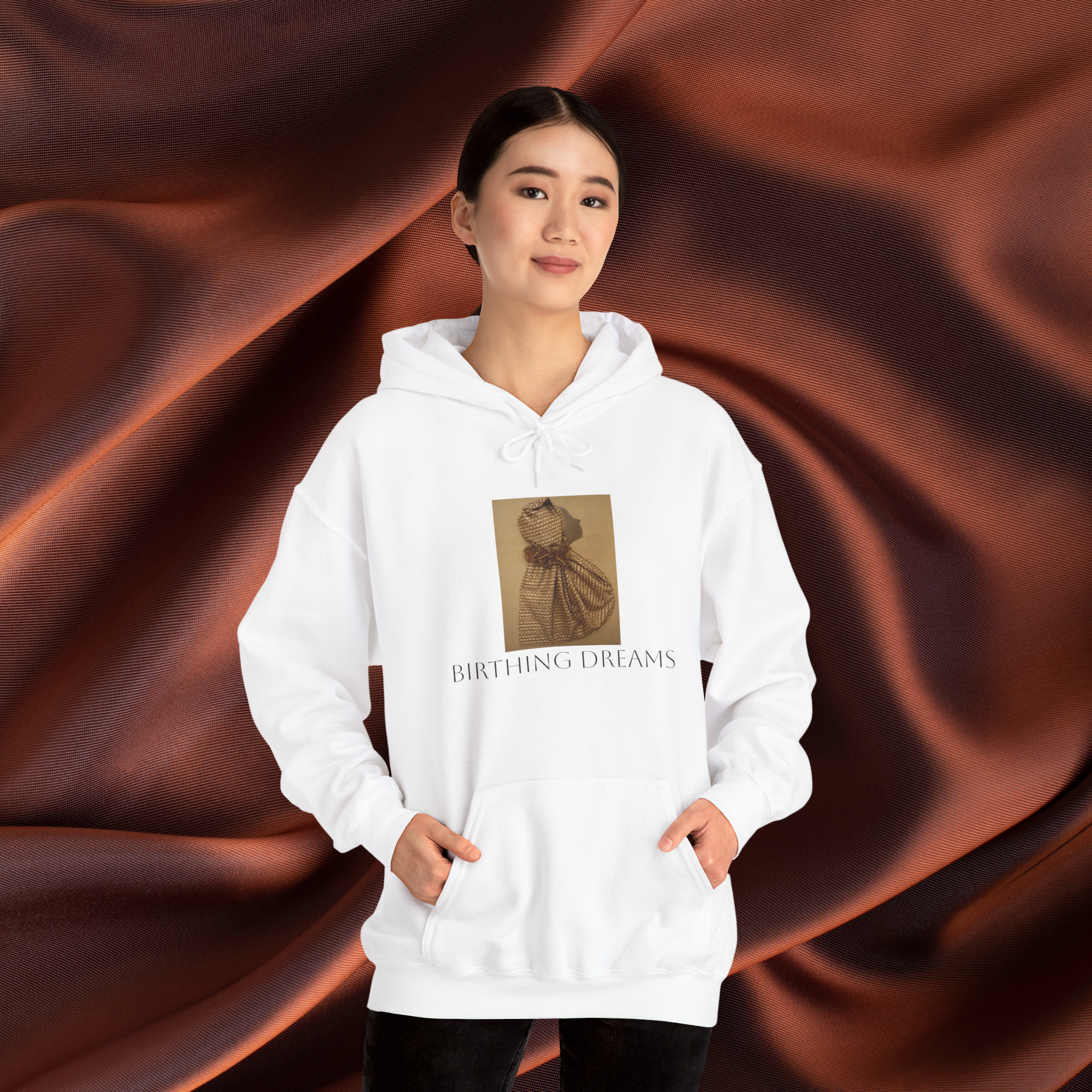 Birthing Dreams Unisex Hooded Sweatshirt - Cozy and Inspirational Apparel
