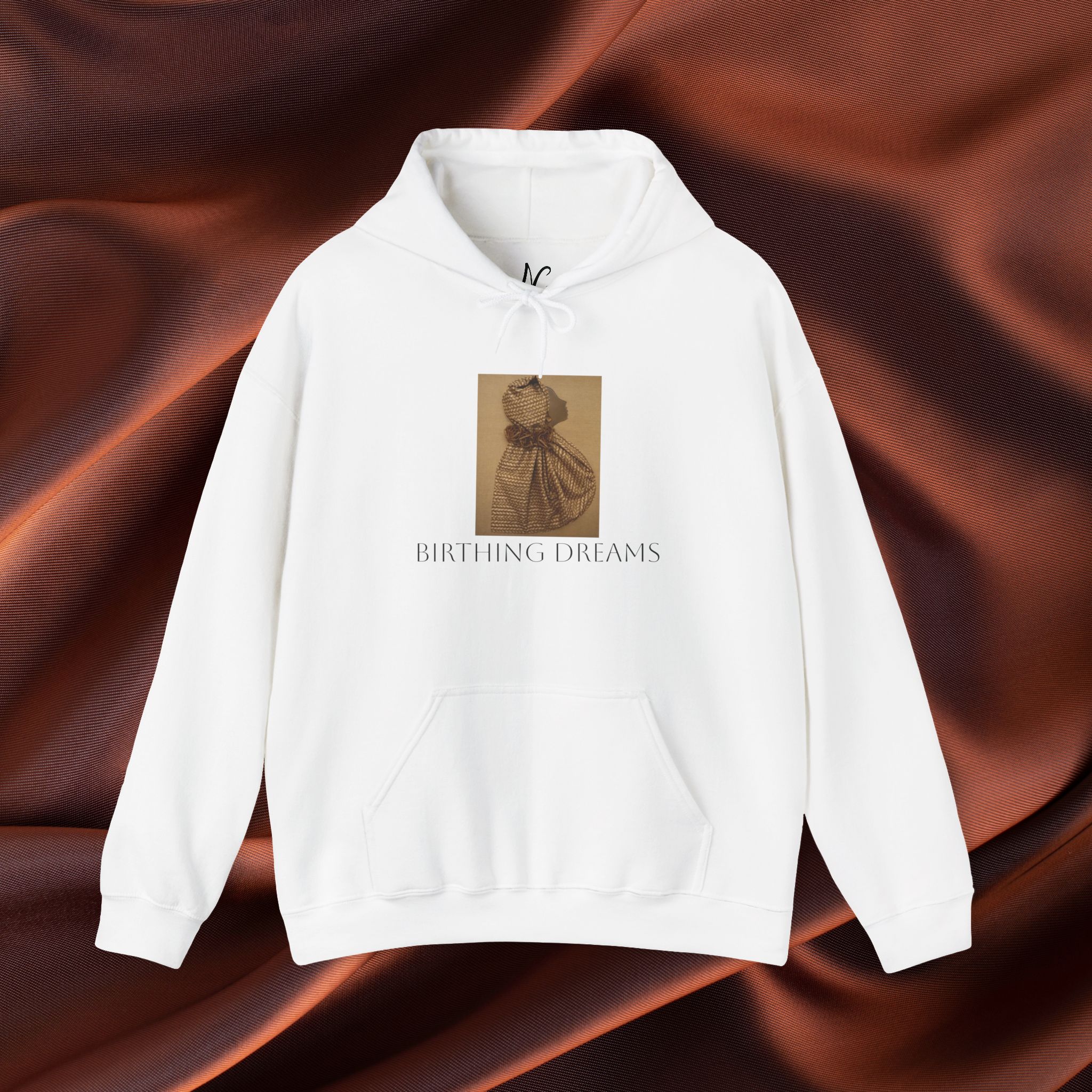 Birthing Dreams Unisex Hooded Sweatshirt - Cozy and Inspirational Apparel