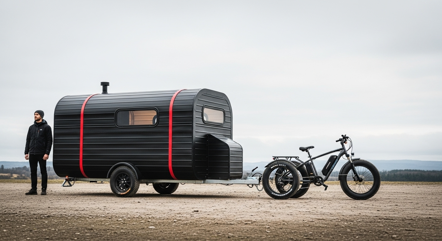 Modern Bicycle Camper