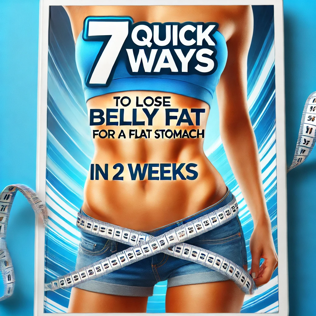 7 Quick Ways to Lose Belly Fat for a Flat Stomach in 2 Weeks