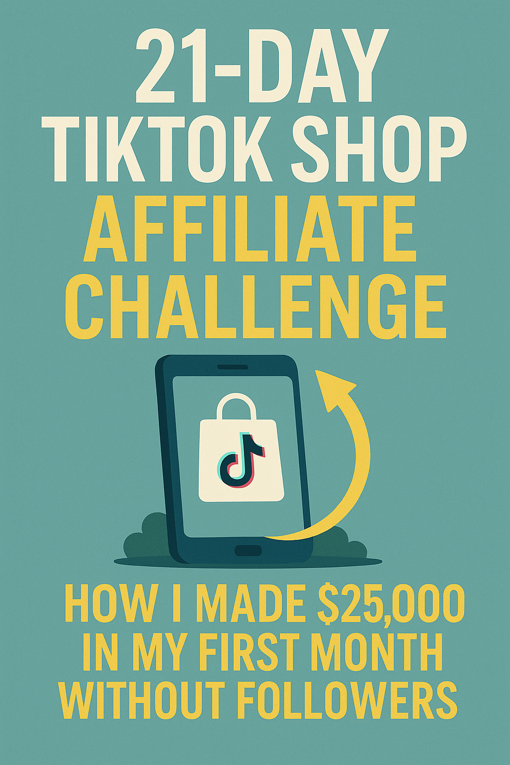 21-Day TikTok Shop Affiliate Challenge: How I Made $25,000 in My First Month Without Followers