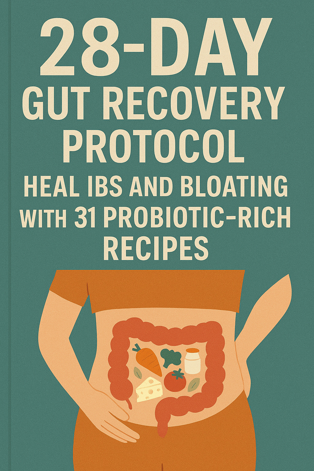28-Day Gut Recovery Protocol: Heal IBS and Bloating with 31 Probiotic-Rich Recipes