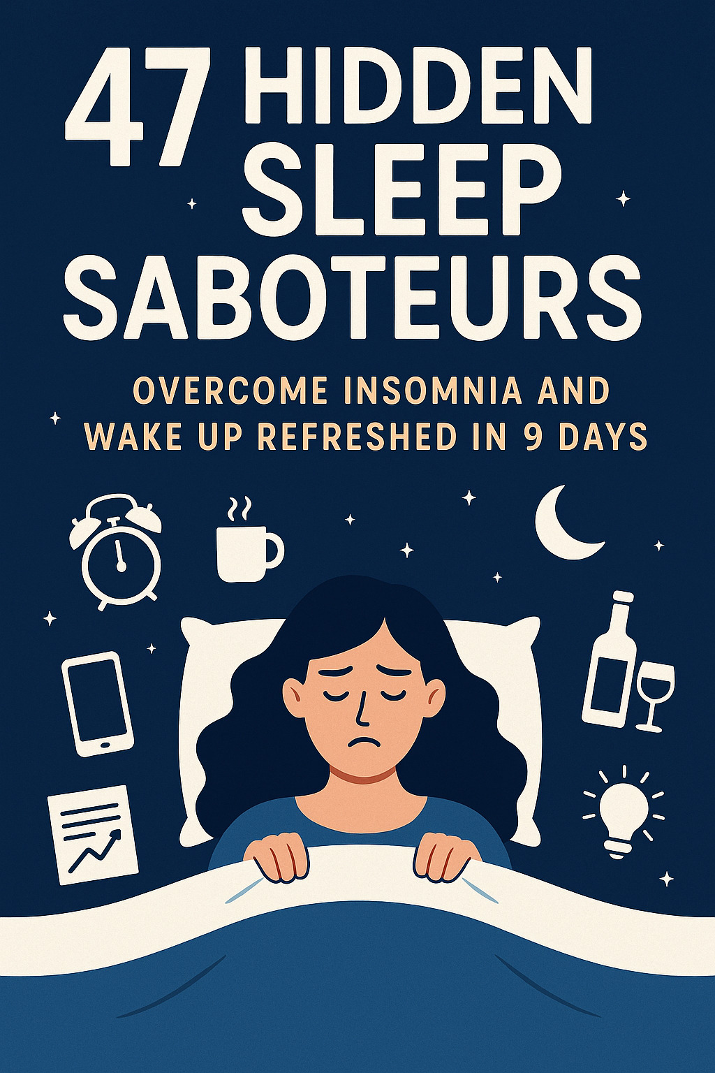 47 Hidden Sleep Saboteurs: Overcome Insomnia and Wake Up Refreshed in 9 Days.