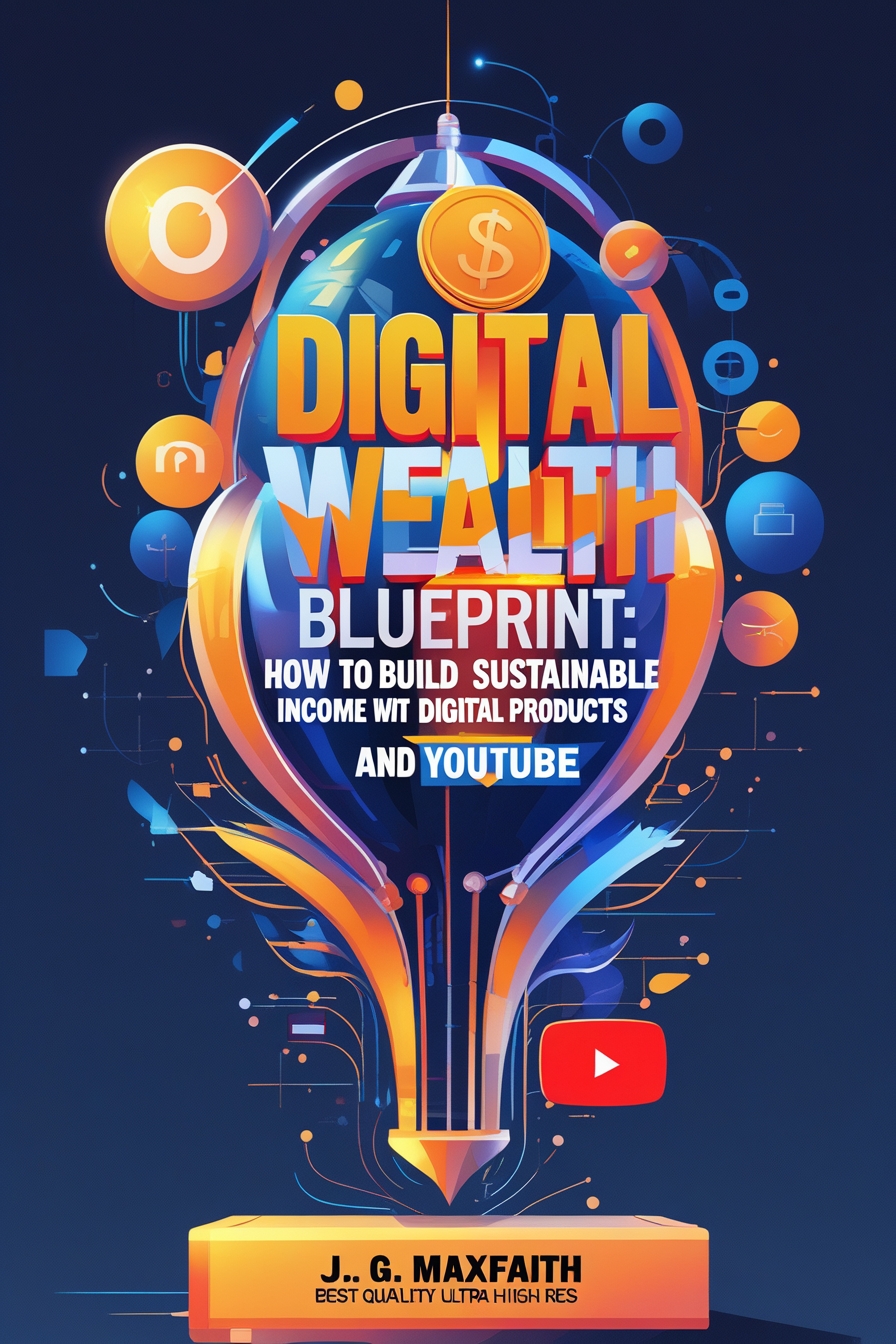 Digital Wealth Blueprint:  How To Build Sustainable Income with Digital Products and YouTube