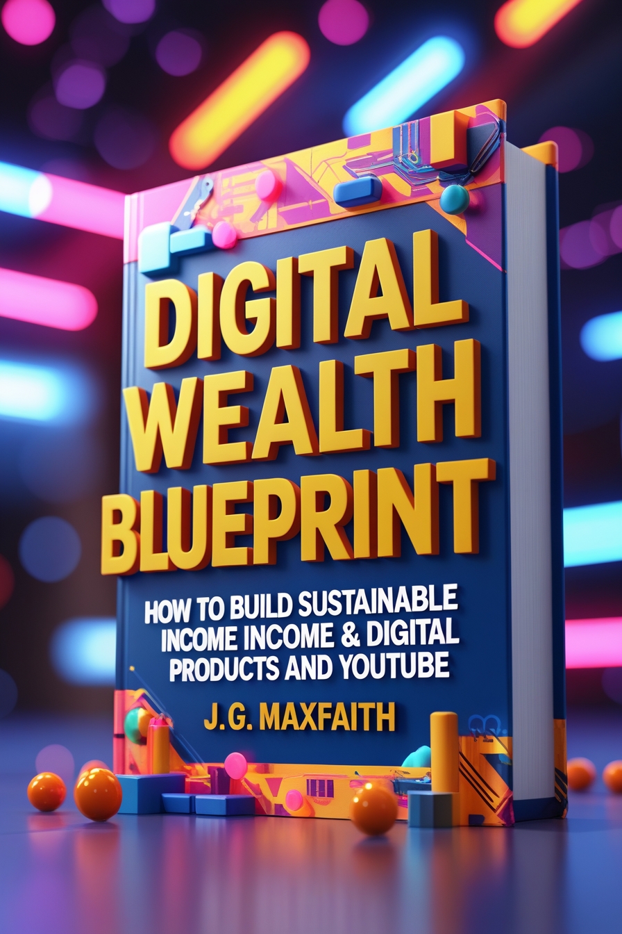 Digital Wealth Blueprint:  How To Build Sustainable Income with Digital Products and YouTube