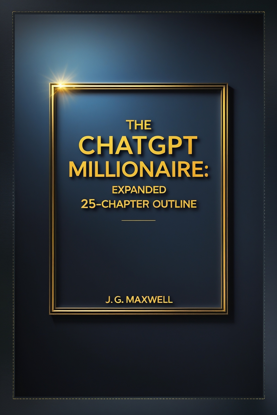 The ChatGPT Millionaire: Expanded 25-Chapter Outline