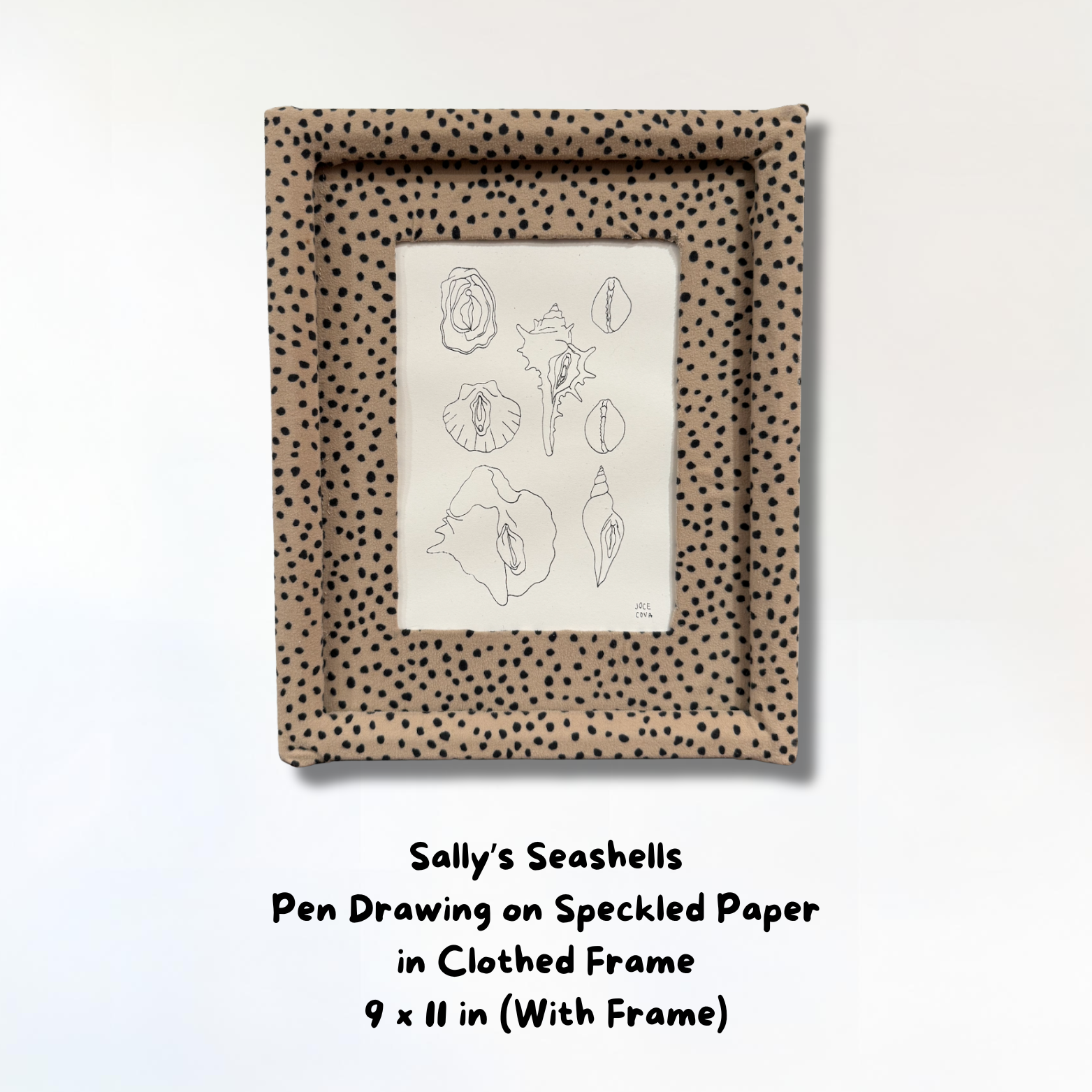 Sally's Seashells Original Drawing