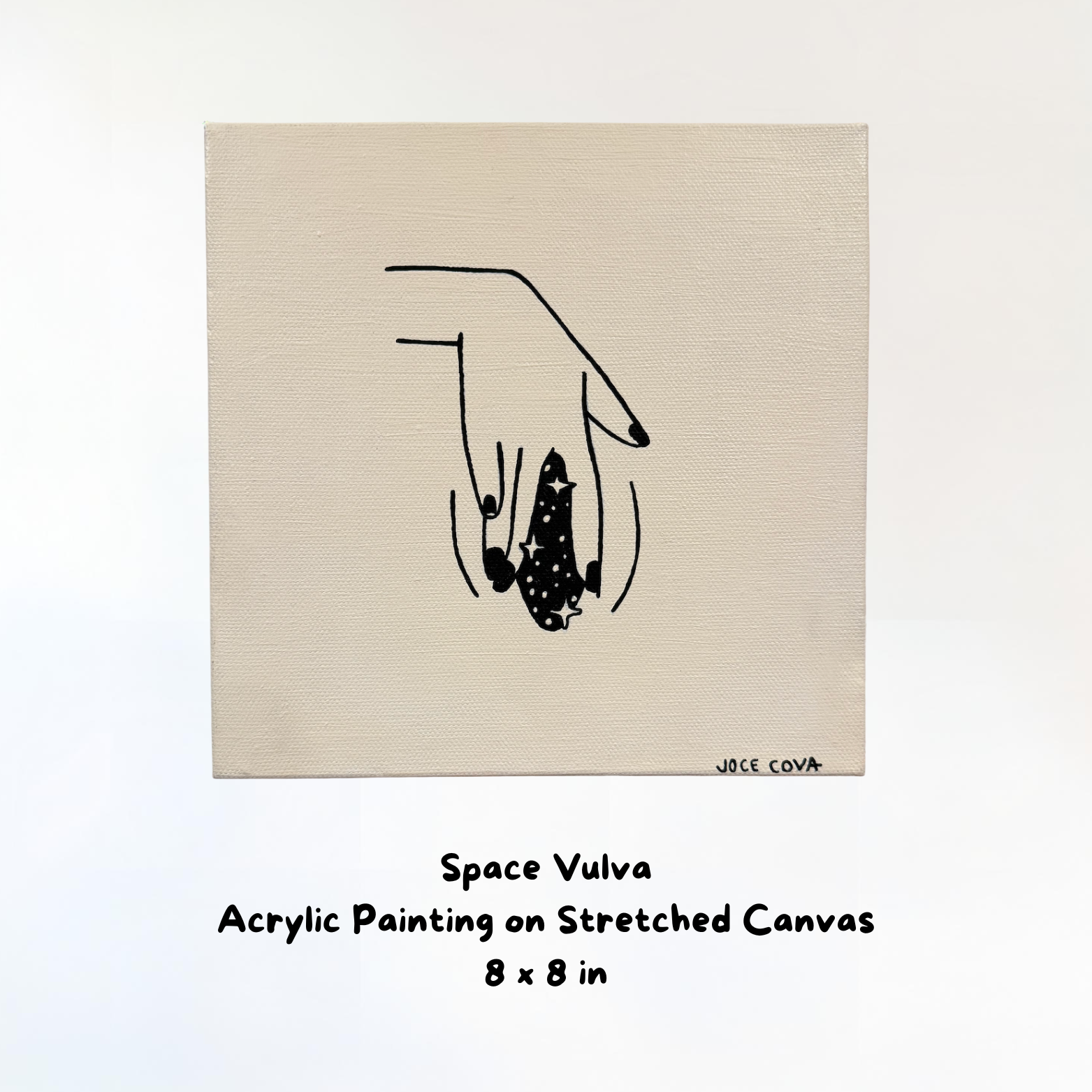 Space Vulva Original Painting