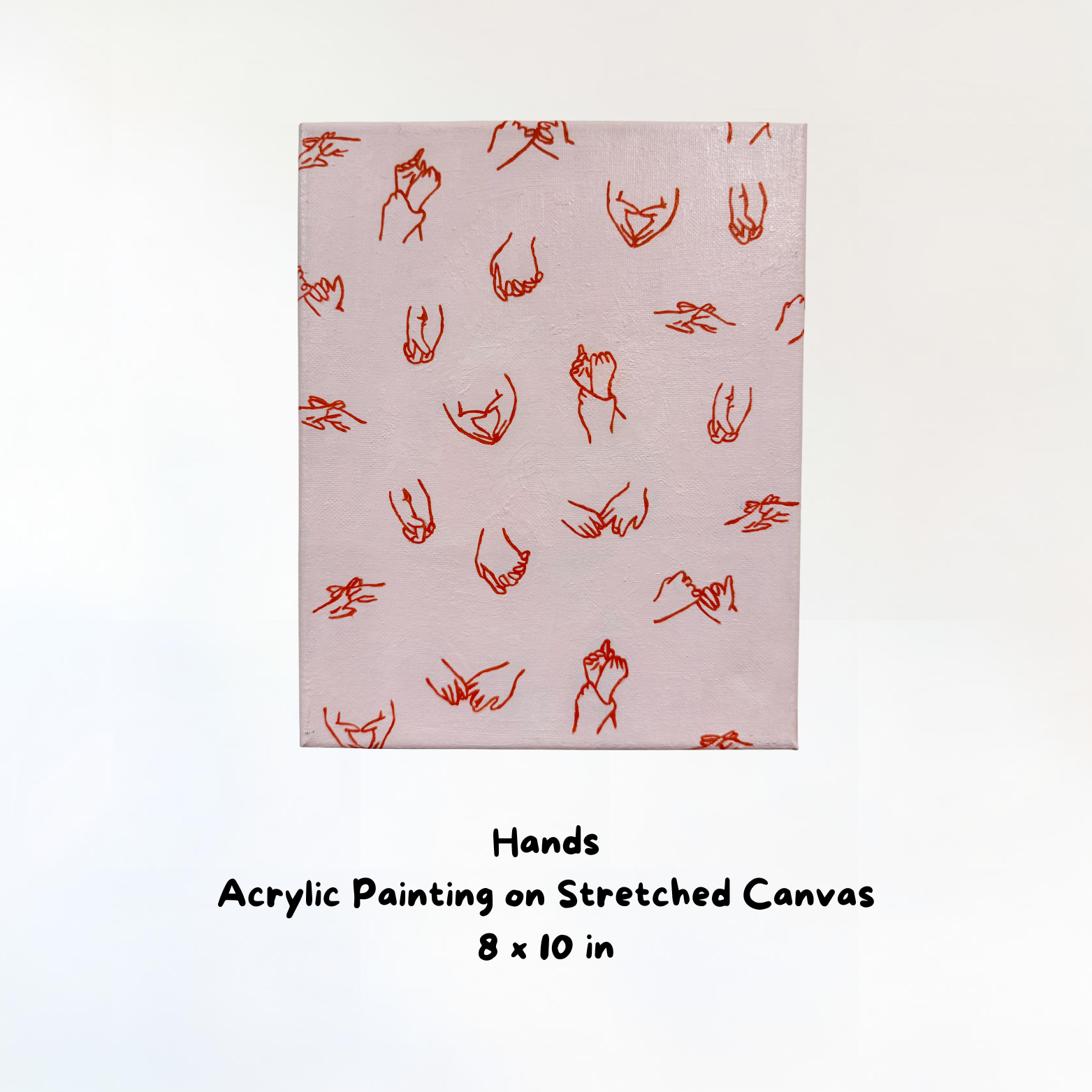 Hands Original Painting