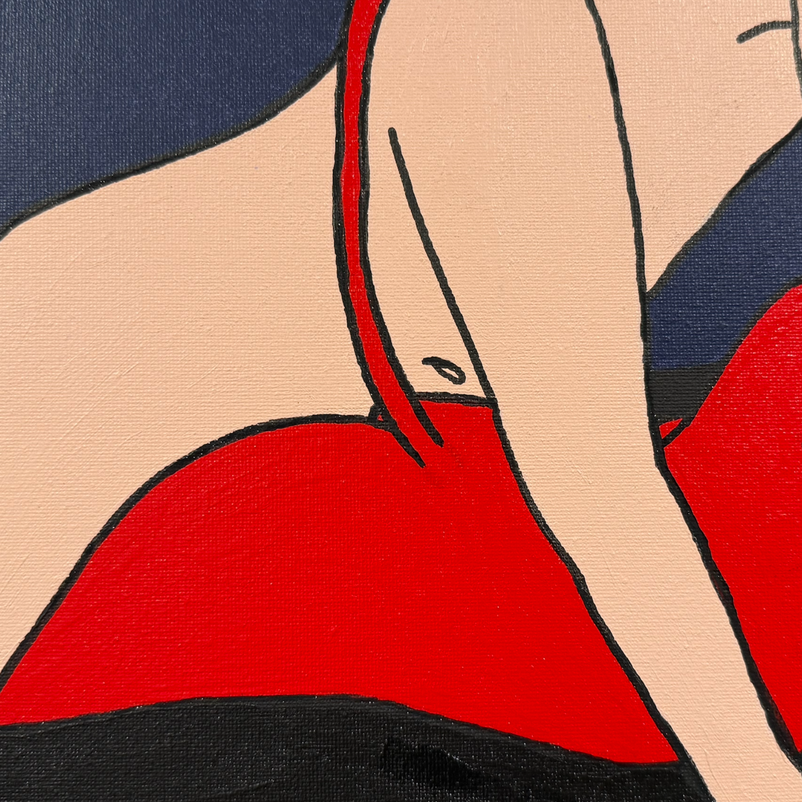 Dancing with the Devil Original Painting